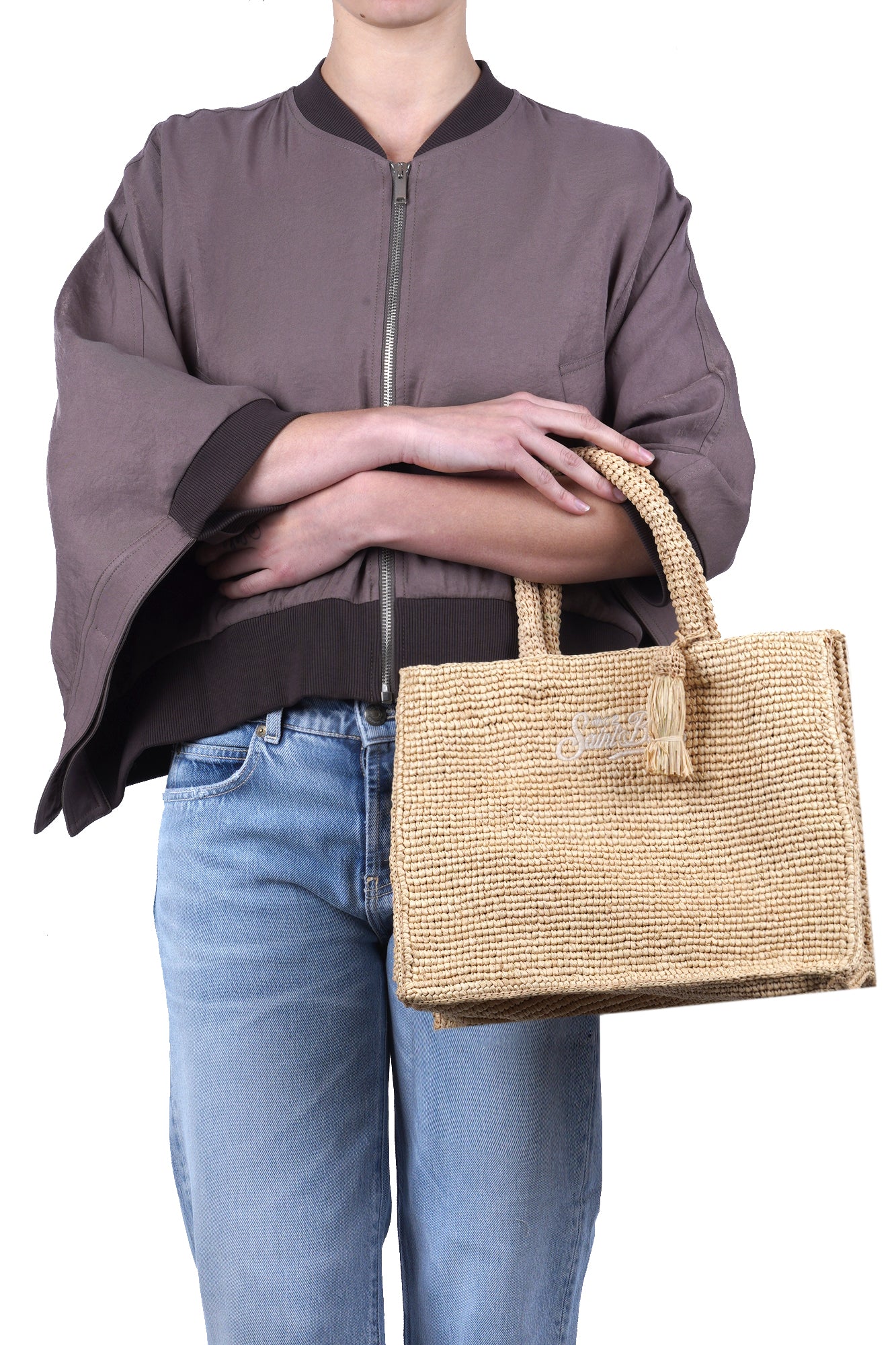 MC2 Saint Barth - Borsa media - 471011 - Beige - Image 2