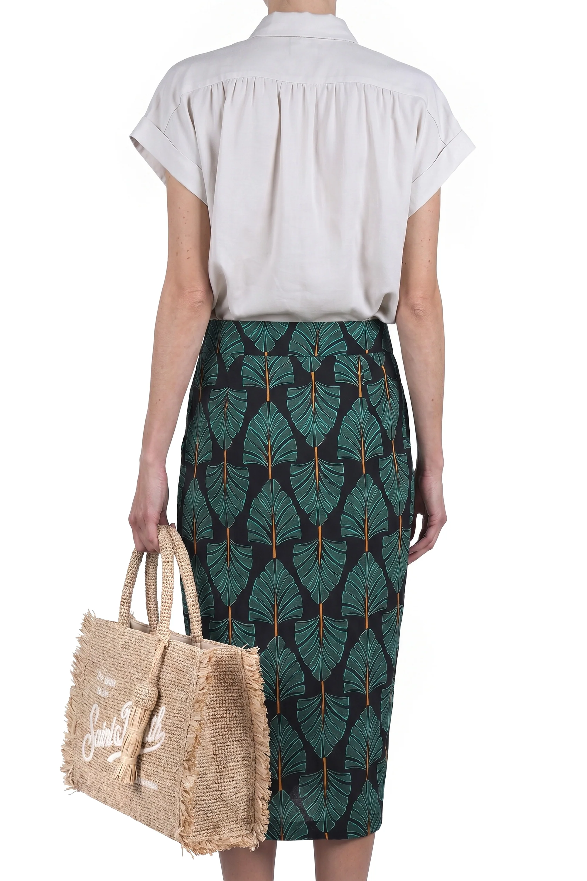 MC2 Saint Barth - Borsa media - 471017 - Beige - Image 2