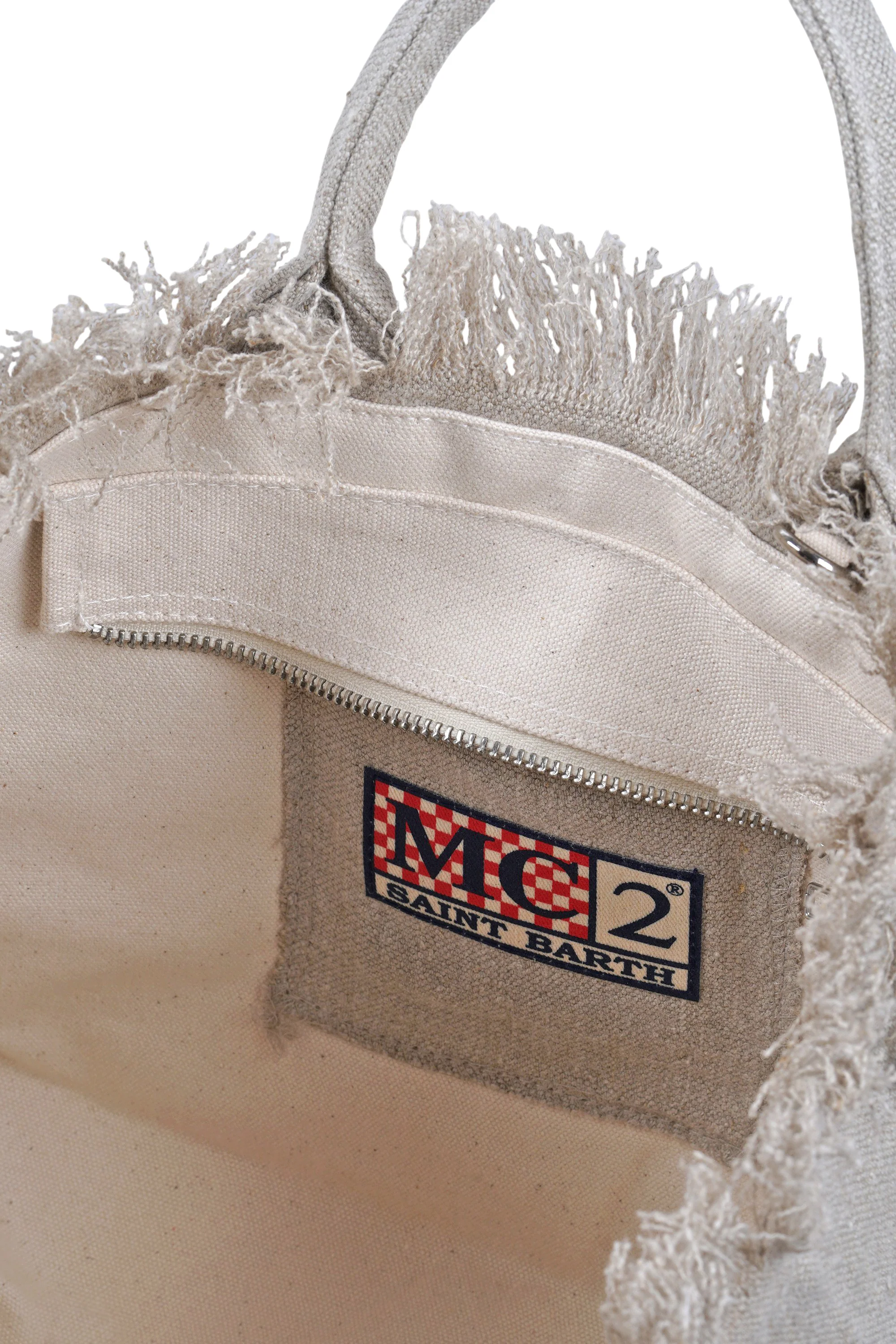 MC2 Saint Barth - Borsa media - 471026 - Beige - Image 5