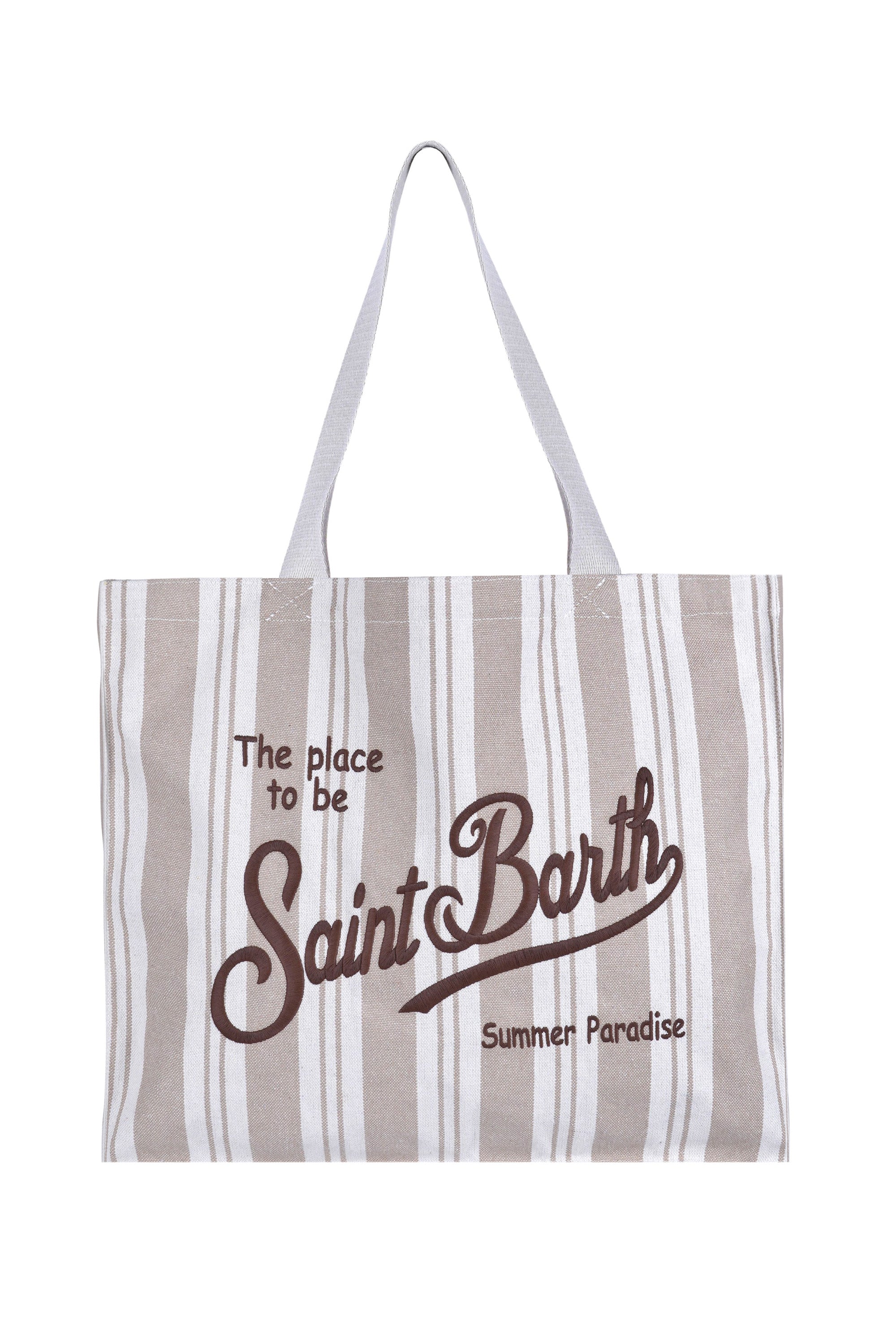 MC2 Saint Barth - Borsa media - 471028 - Panna/Tortora