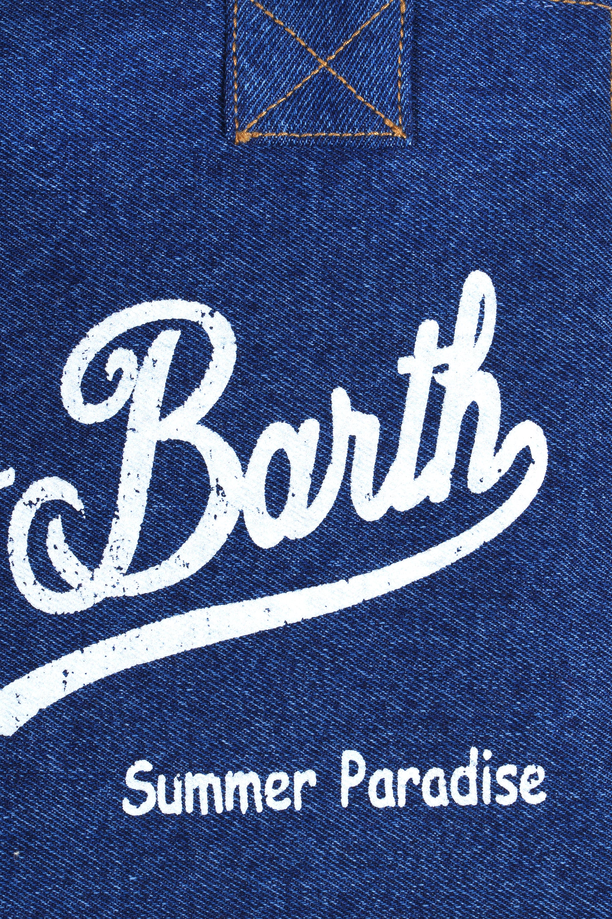 MC2 Saint Barth - Borsa media - 471043 - Denim - Image 5