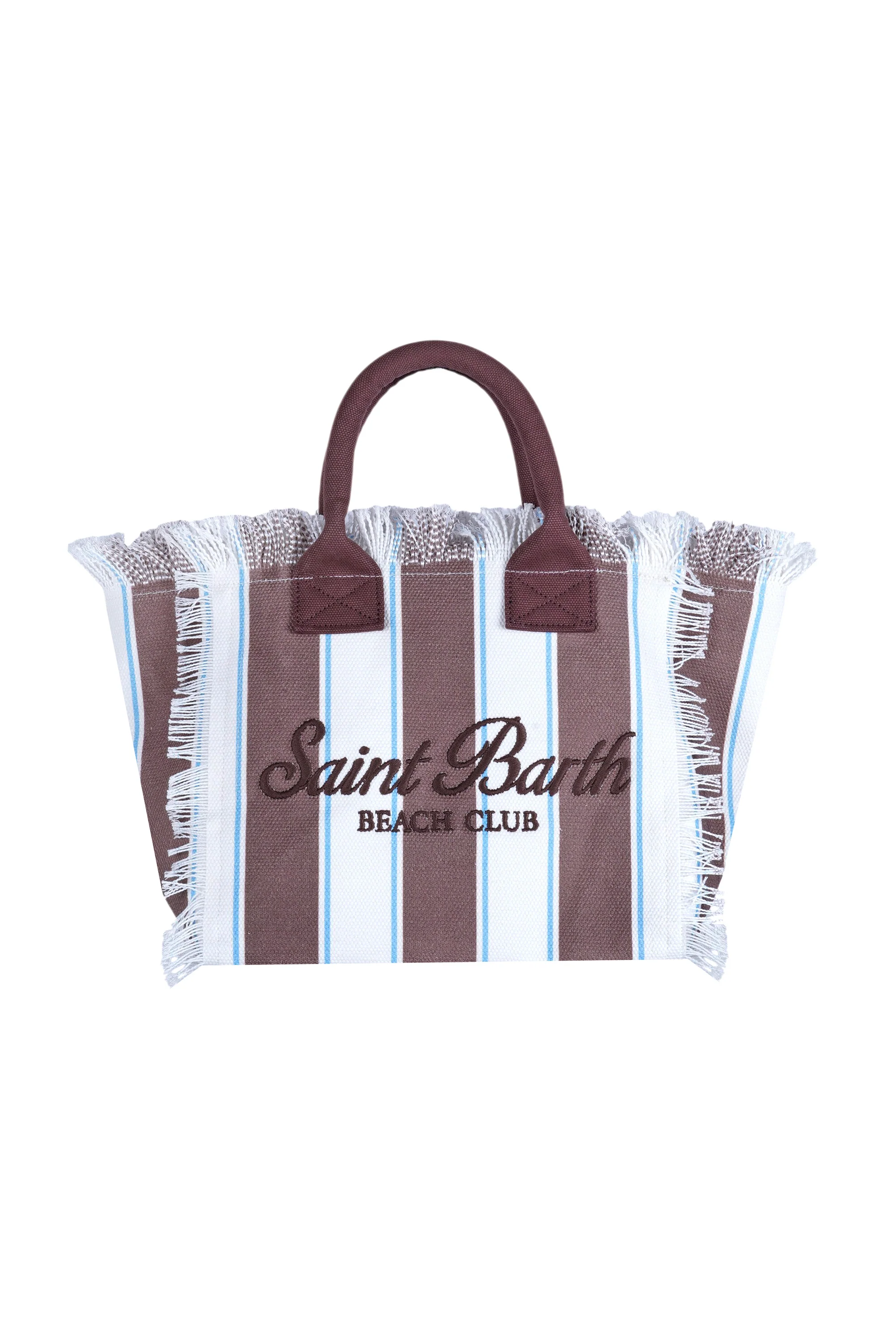 MC2 Saint Barth - Borsa media - 471045 - Bianco/Cioccolato