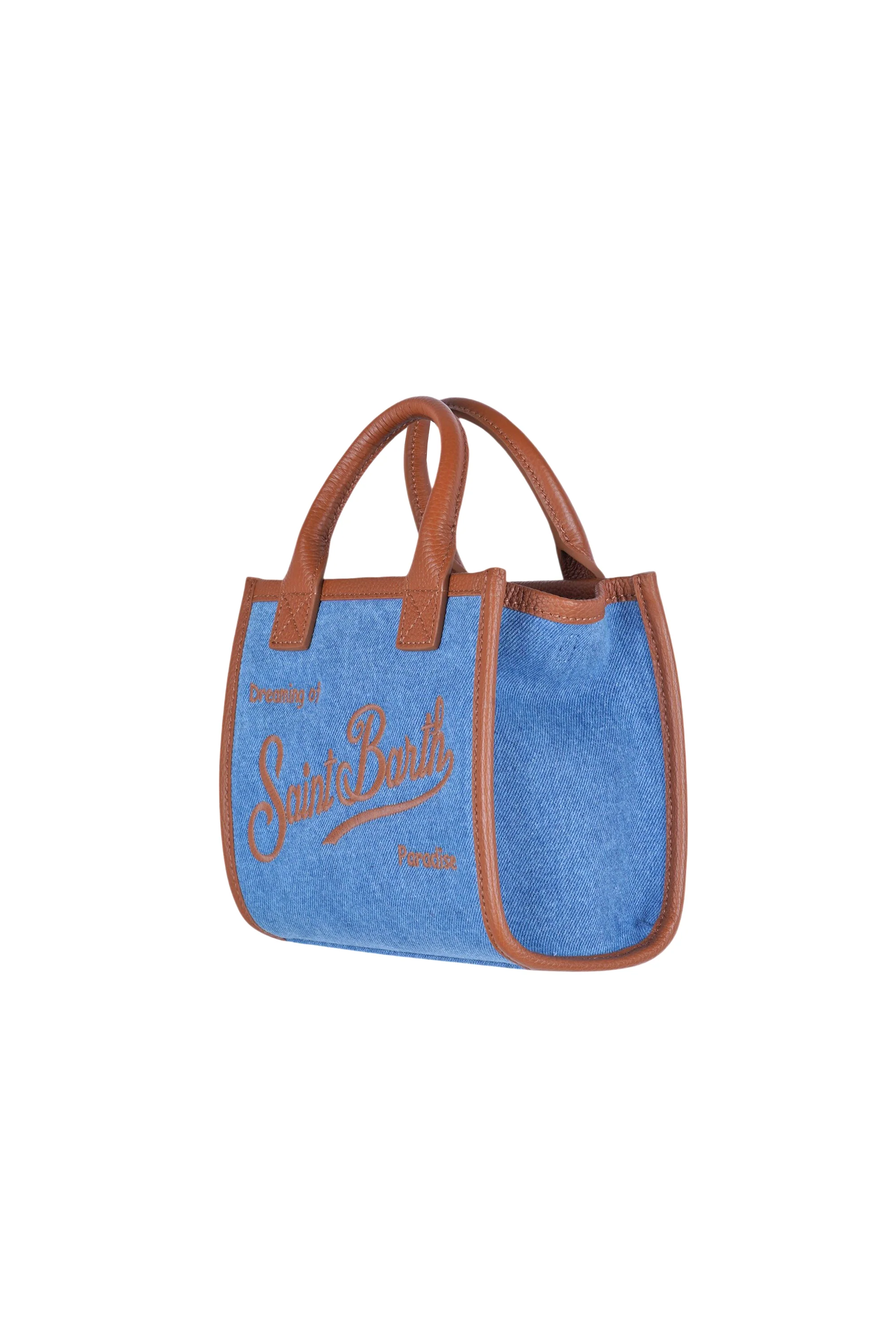 MC2 Saint Barth - Borsa piccola - 470963 - Denim - Image 3