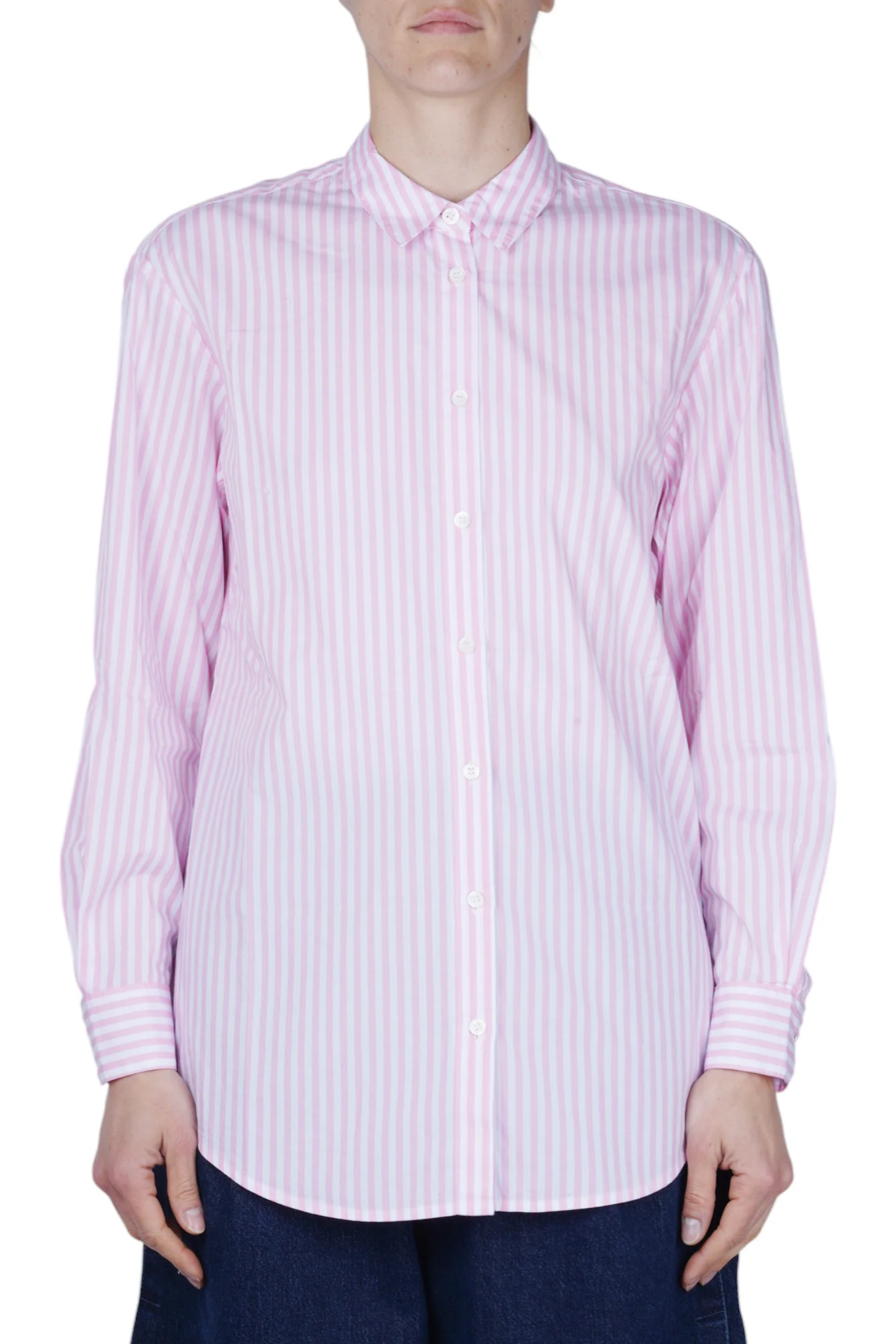 MC2 Saint Barth - Camicia - 470972 - Bianco/Rosa - Image 3