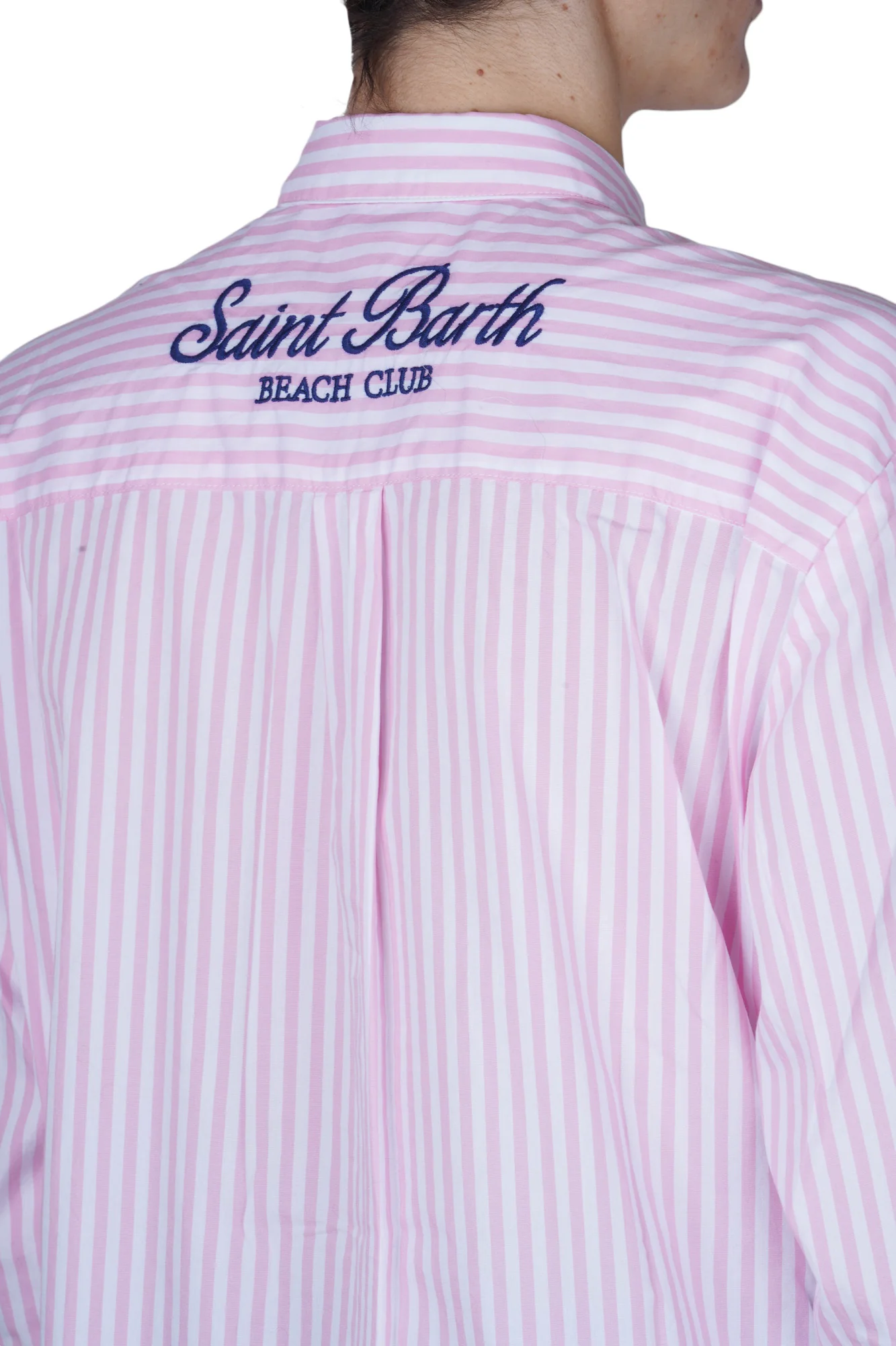 MC2 Saint Barth - Camicia - 470972 - Bianco/Rosa - Image 6
