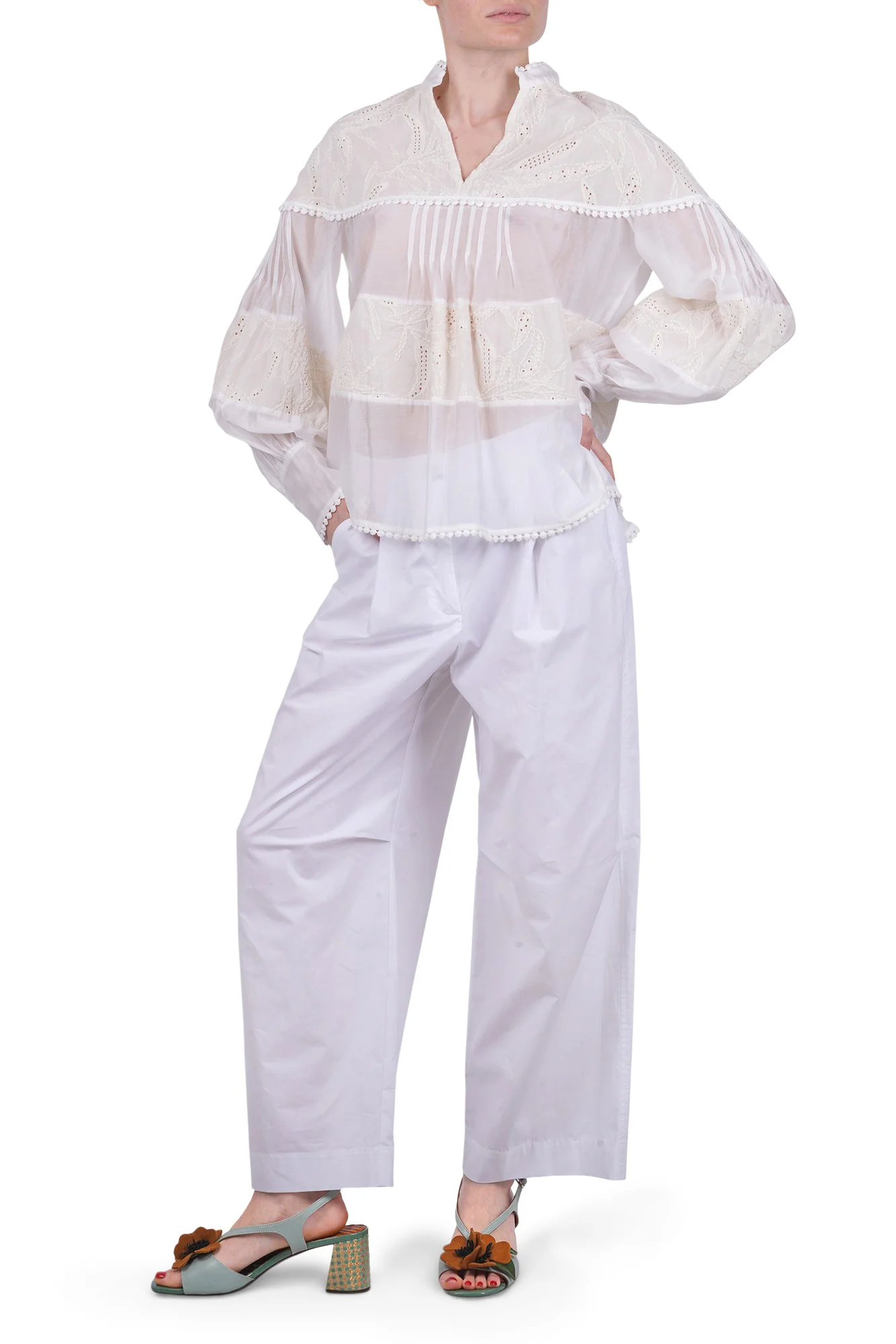 Même Road - Camicia - 470255 - Latte - Image 2