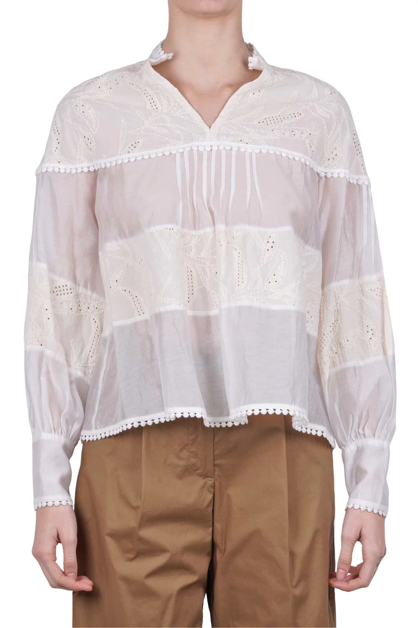 Même Road - Camicia - 470255 - Latte - Image 3