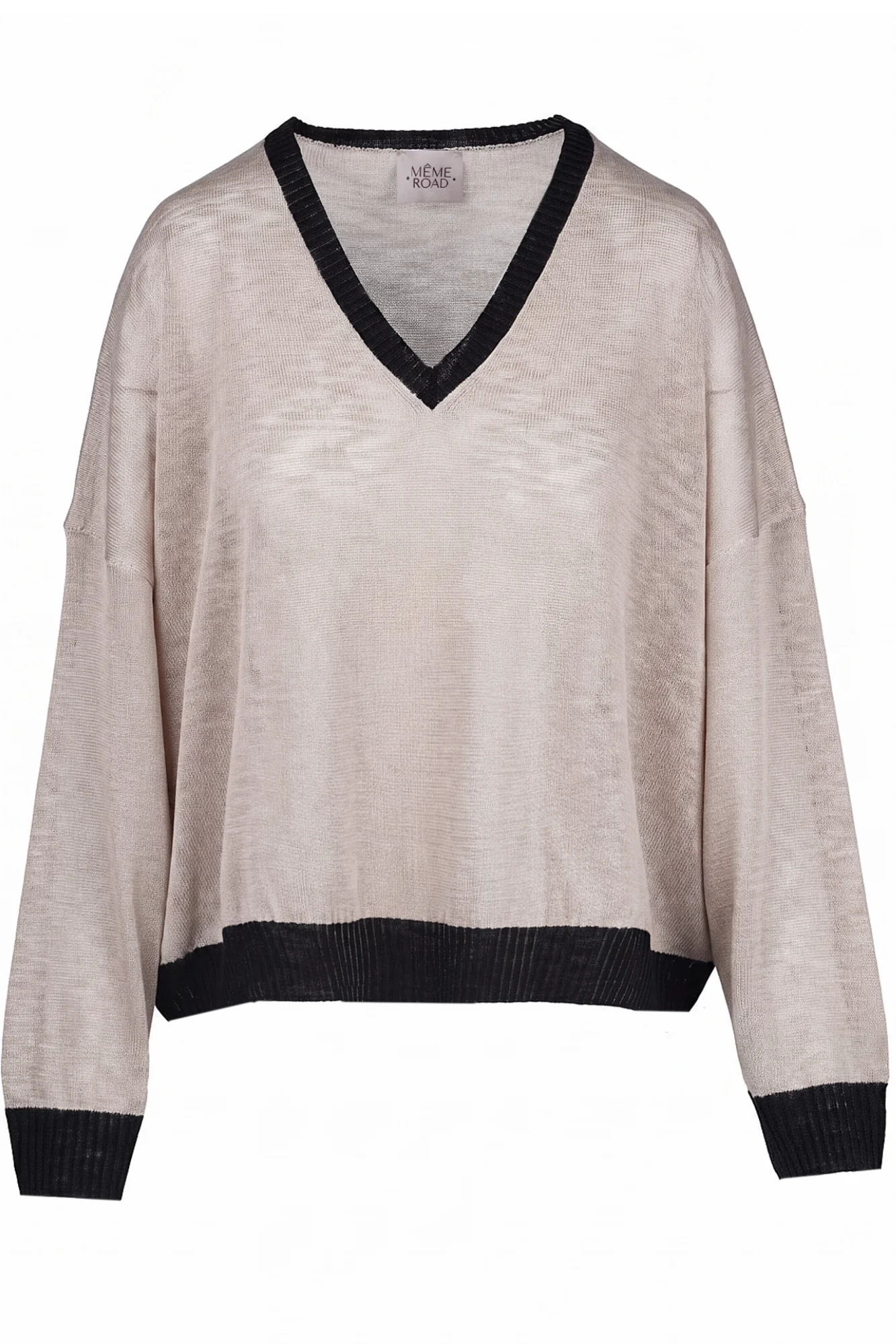 Même Road - Maglia - 470279 - Beige/Nero