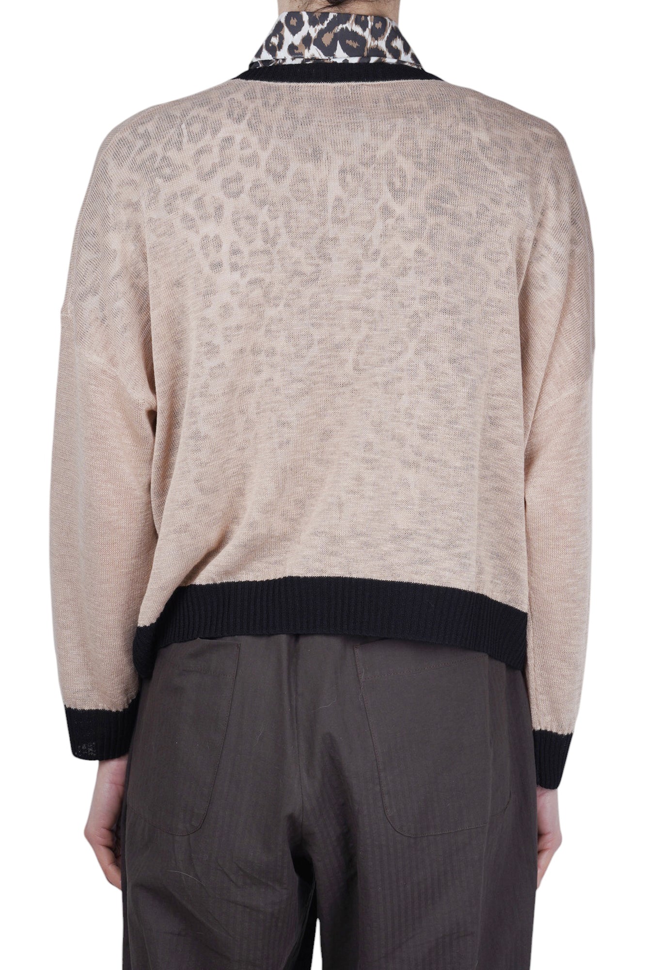 Même Road - Maglia - 470279 - Beige/Nero - Image 5
