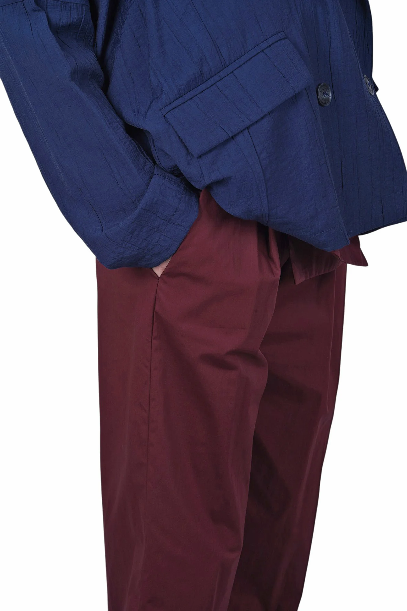 Même Road - Pantalone - 470261 - Bordeaux - Image 6