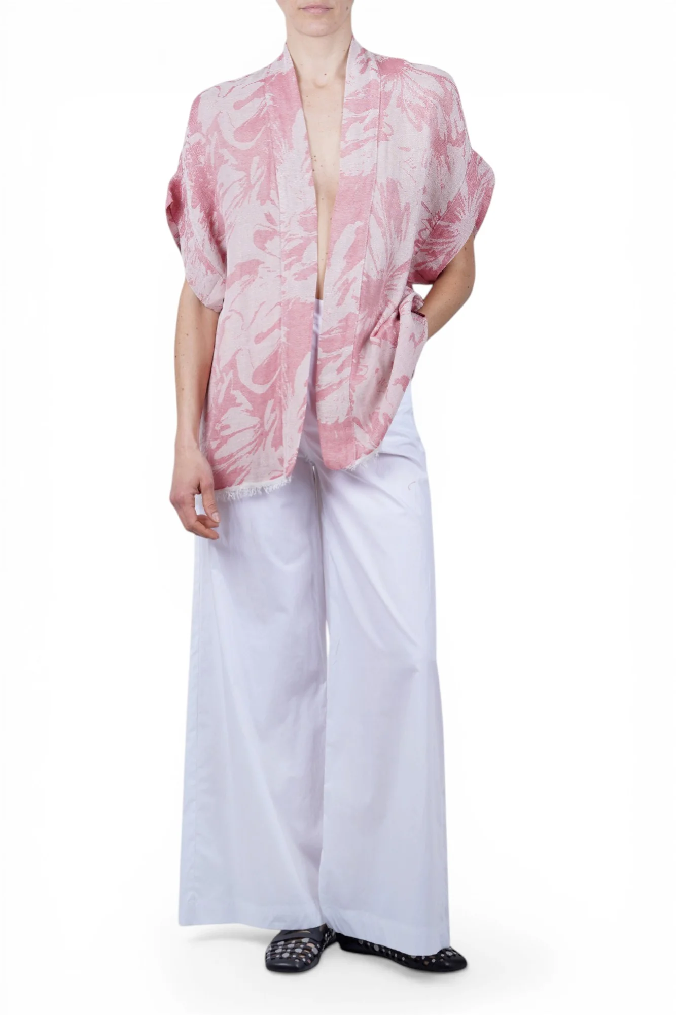 Même Road - Pantalone - 470262 - Bianco - Image 2