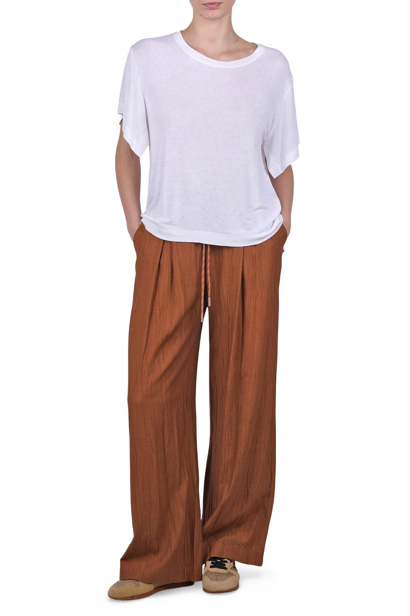 Même Road - Pantalone - 470271 - Cuoio - Image 2