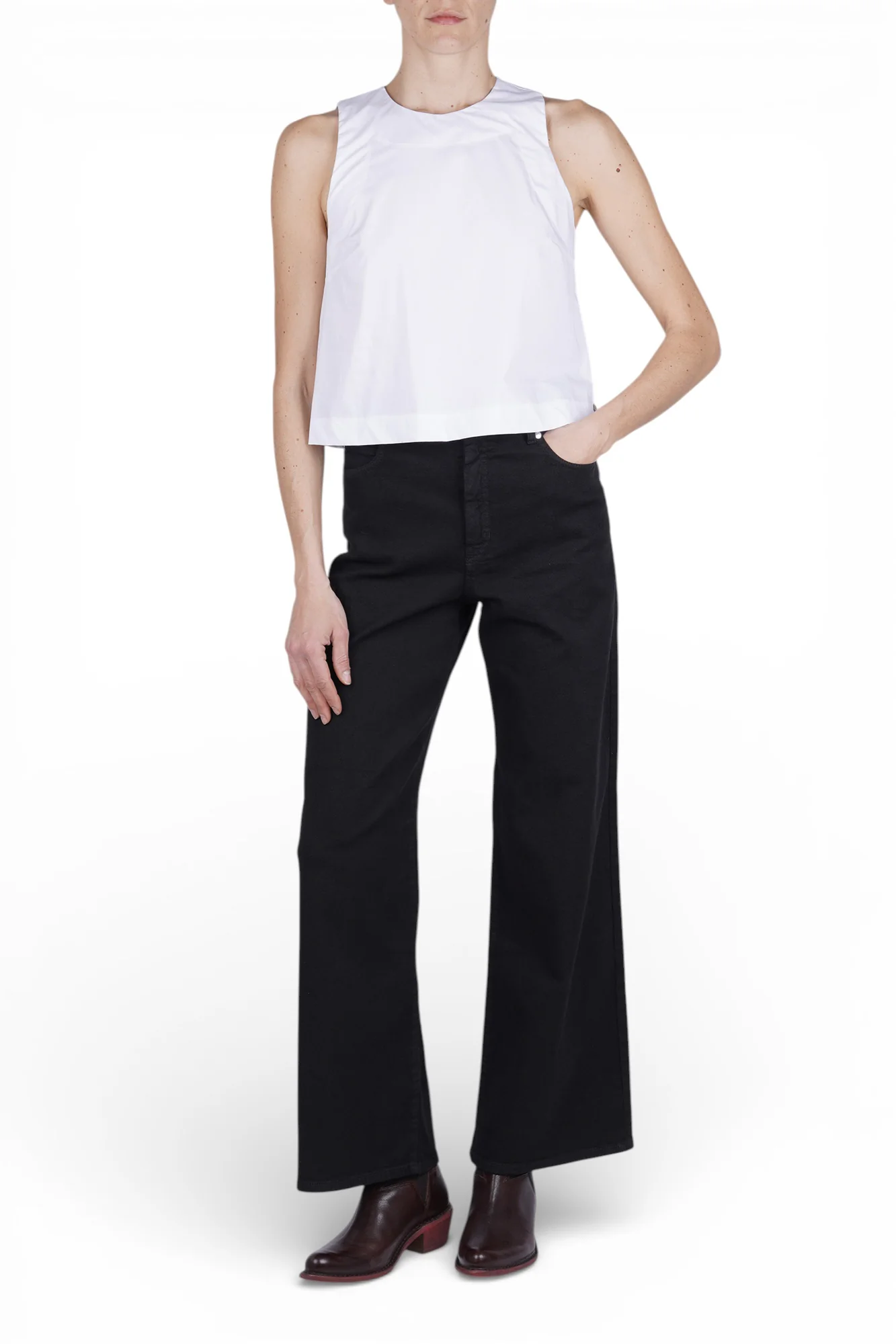 Même Road - Top - 470264 - Bianco - Image 2