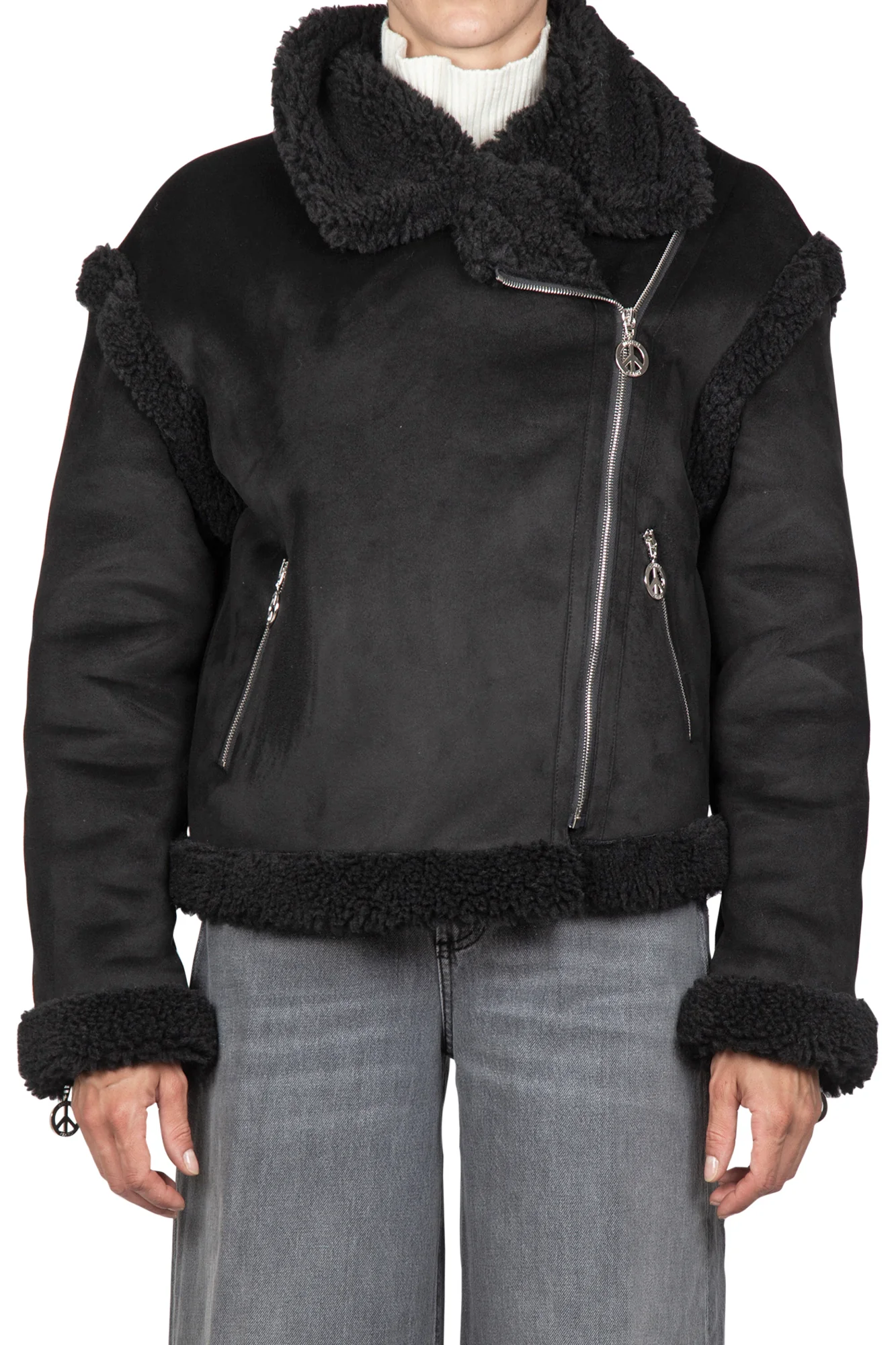 MO5CH1NO JEANS - Moschino - Giubbotto - 420321 - Nero - Image 3