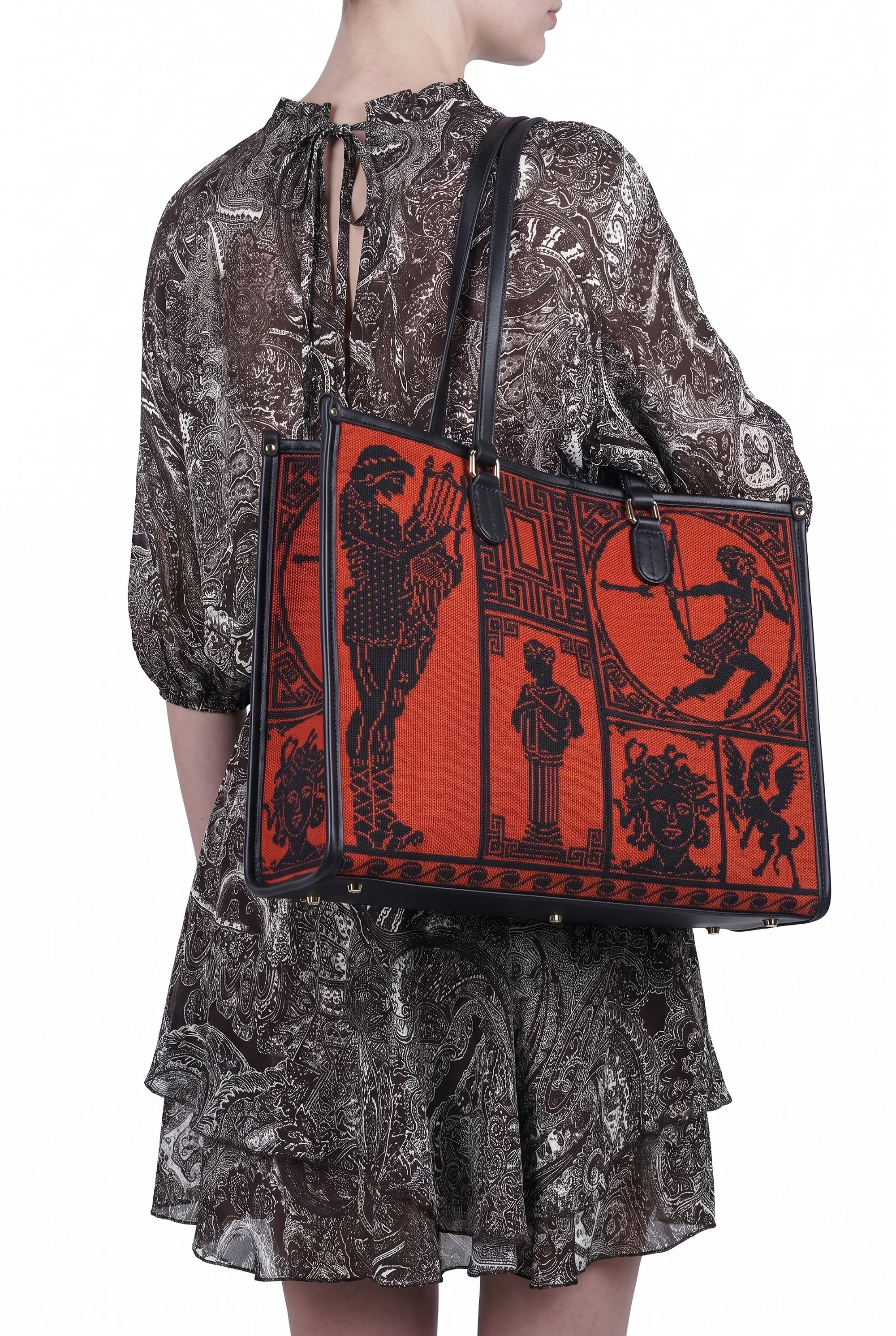 My Best Bags - Borsa grande - 470330 - Nero/Ruggine - Image 2
