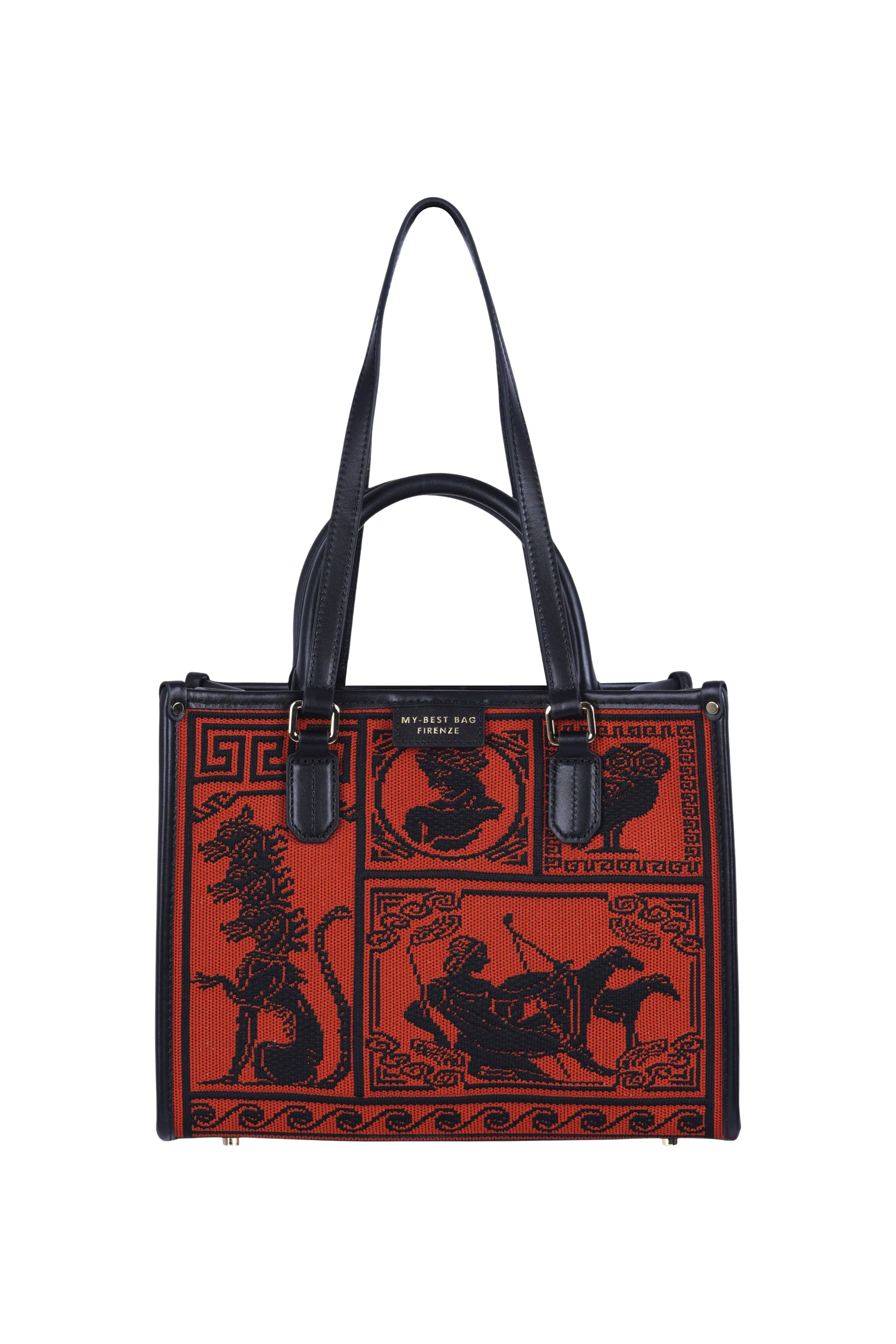 My Best Bags - Borsa media - 470331 - Nero/Ruggine