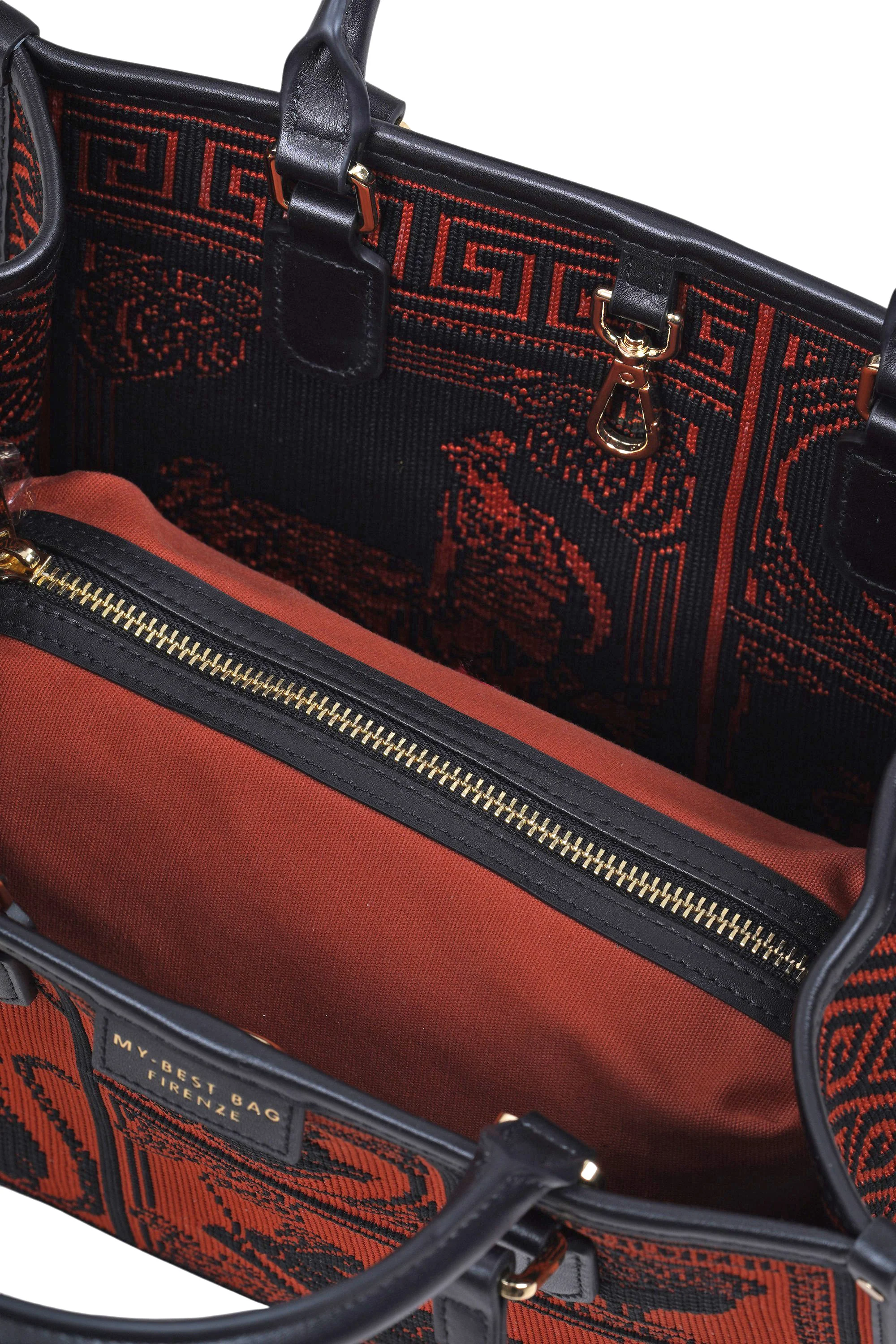 My Best Bags - Borsa media - 470331 - Nero/Ruggine - Image 5