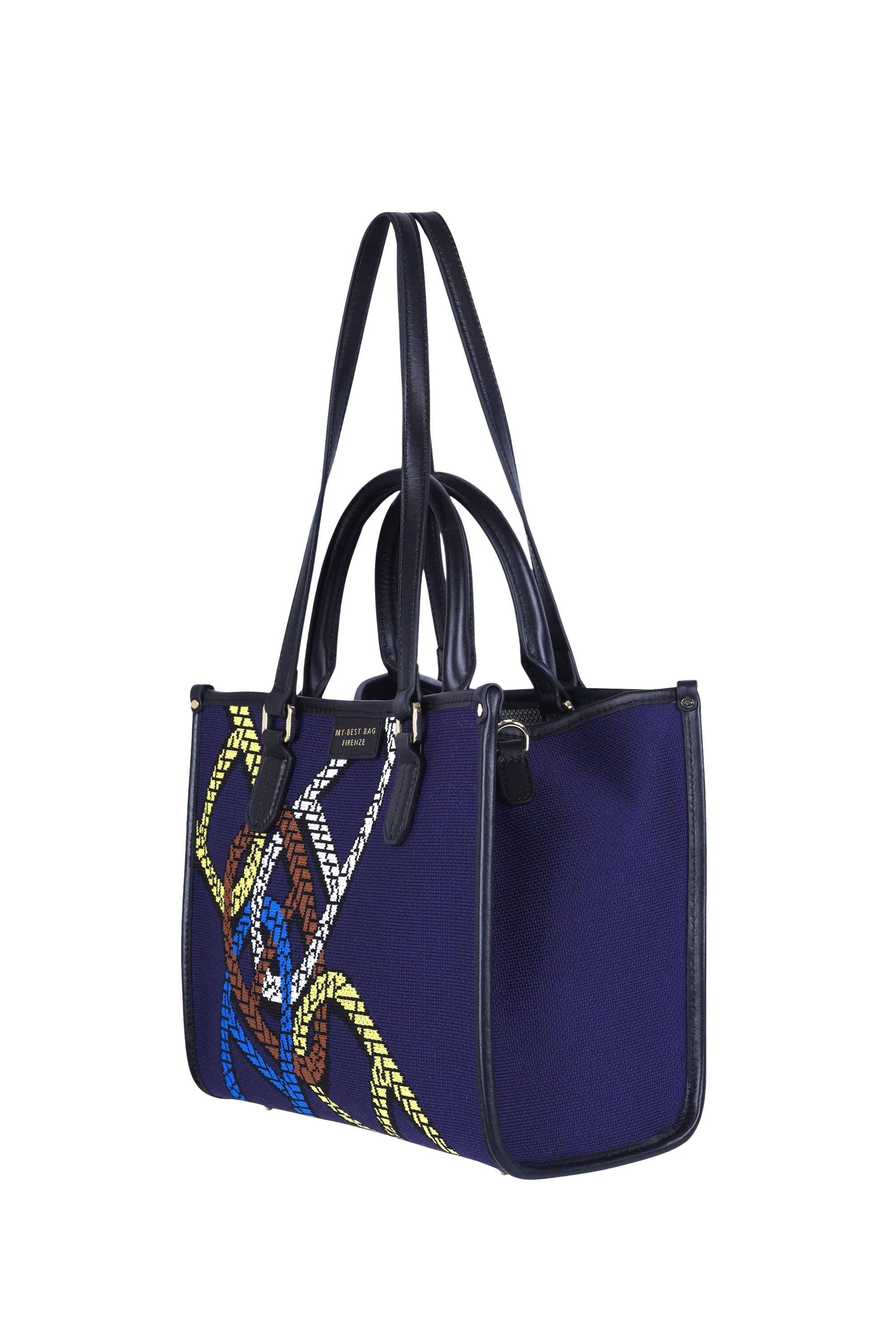 My Best Bags - Borsa media - 470332 - Fantasia Blu - Image 3