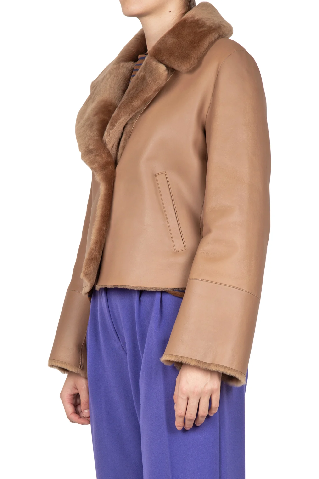 MySkin - Giacca - 420668 - Cammello - Image 4