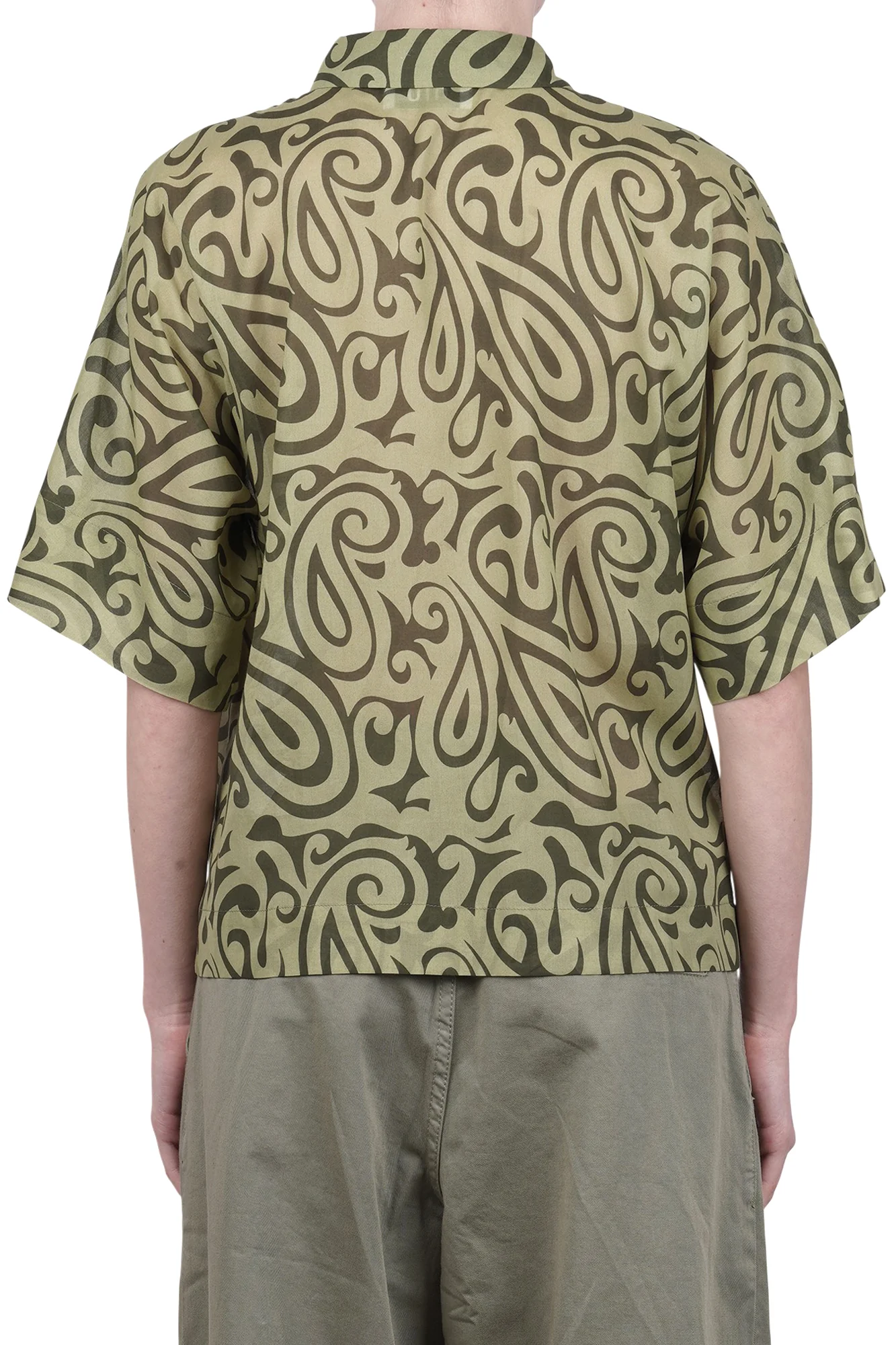 NIU - Camicia - 470372 - Fantasia Verde - Image 5