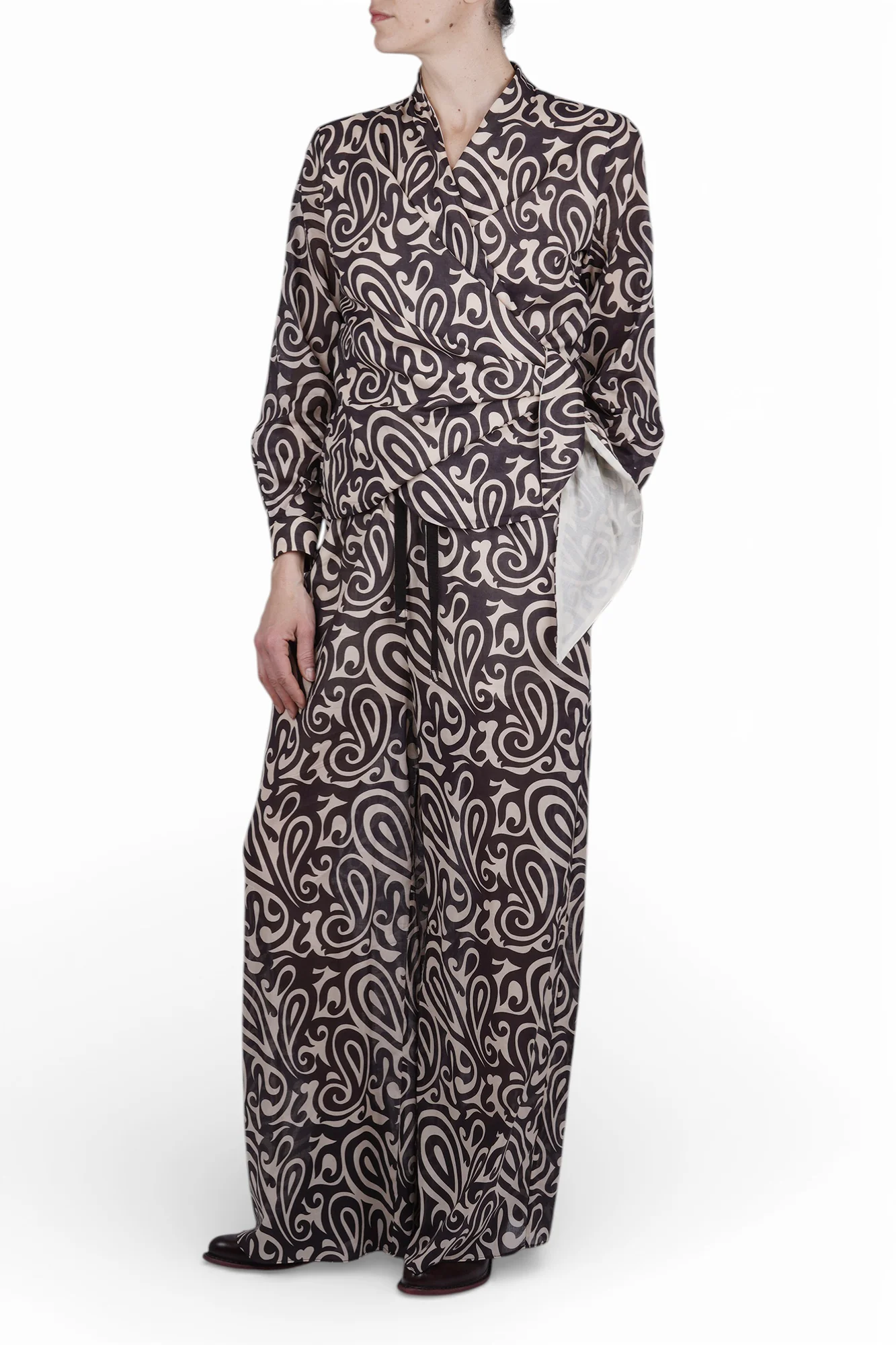 NIU - Camicia - 470376 - Beige/Moro - Image 2