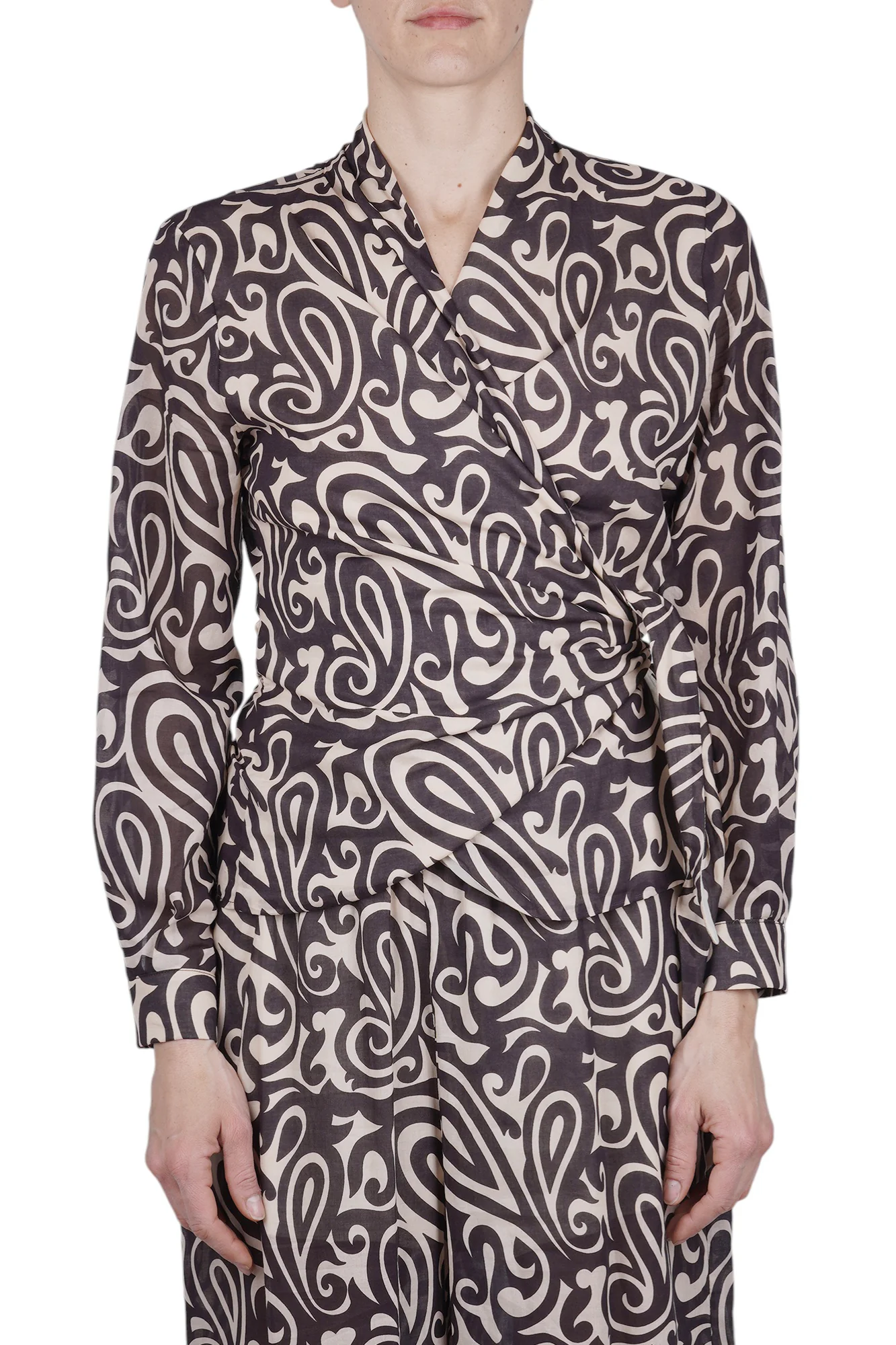 NIU - Camicia - 470376 - Beige/Moro - Image 3
