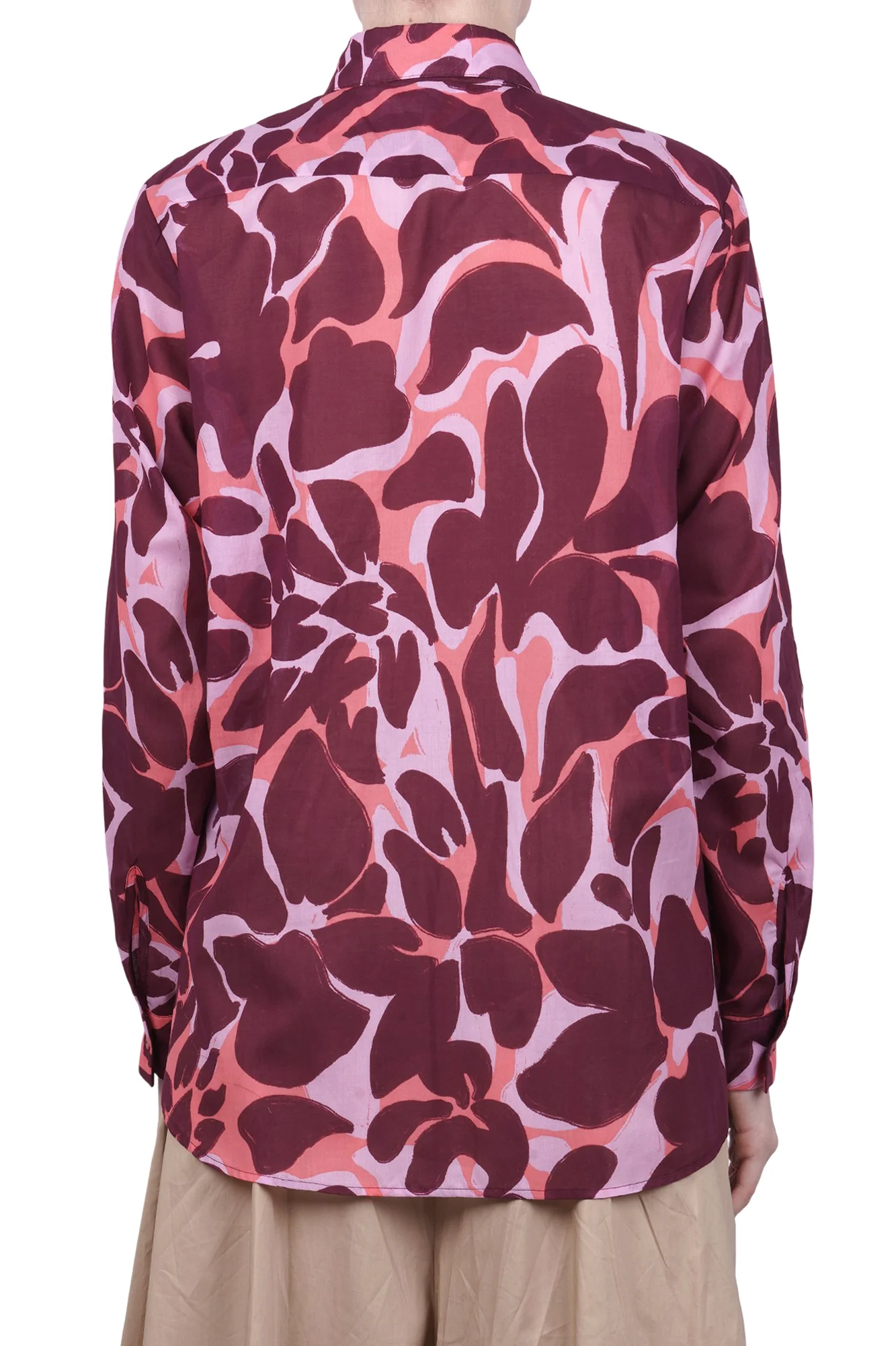 NIU - Camicia - 470379 - Rosa/Bordeaux - Image 5