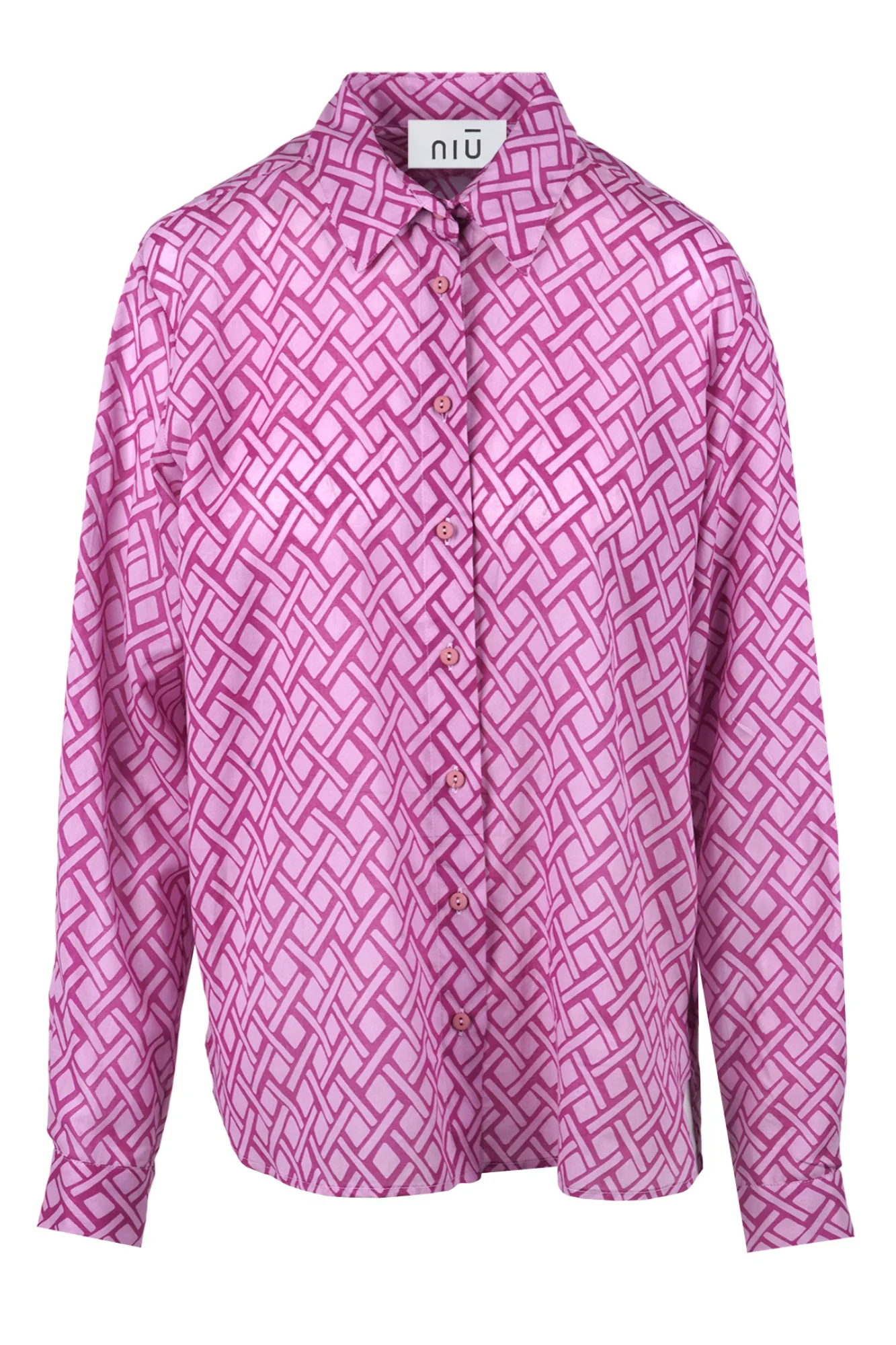 NIU - Camicia - 470379 - Rosa/Fuxia