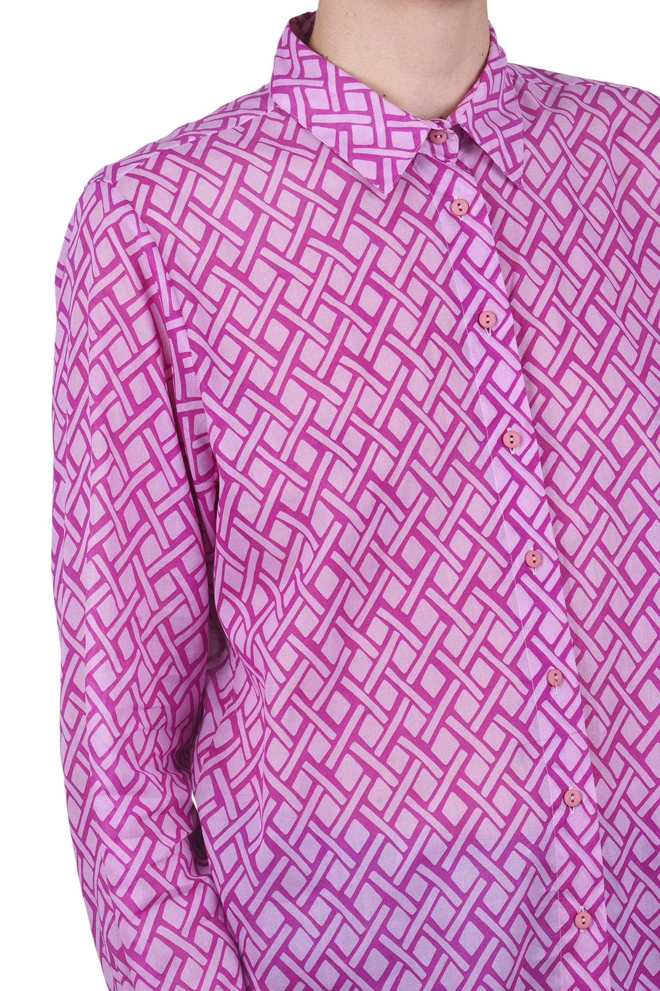 NIU - Camicia - 470379 - Rosa/Fuxia - Image 6