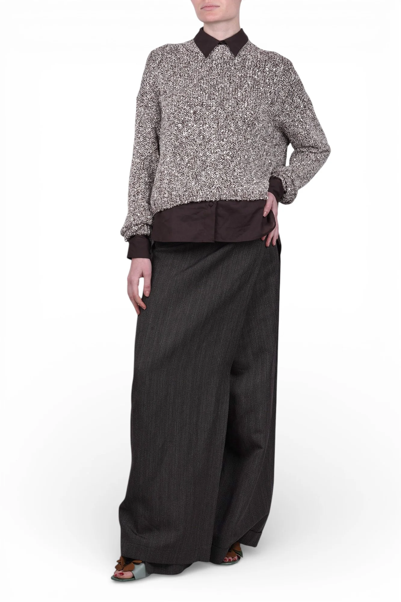NIU - Camicia - 470380 - Cioccolato - Image 2