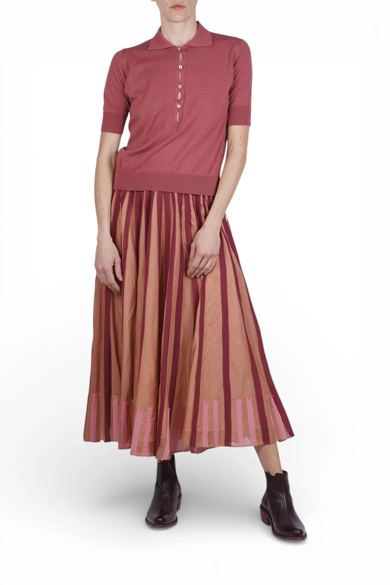 NIU - Gonna - 470366 - Rosa/Bordeaux - Image 2