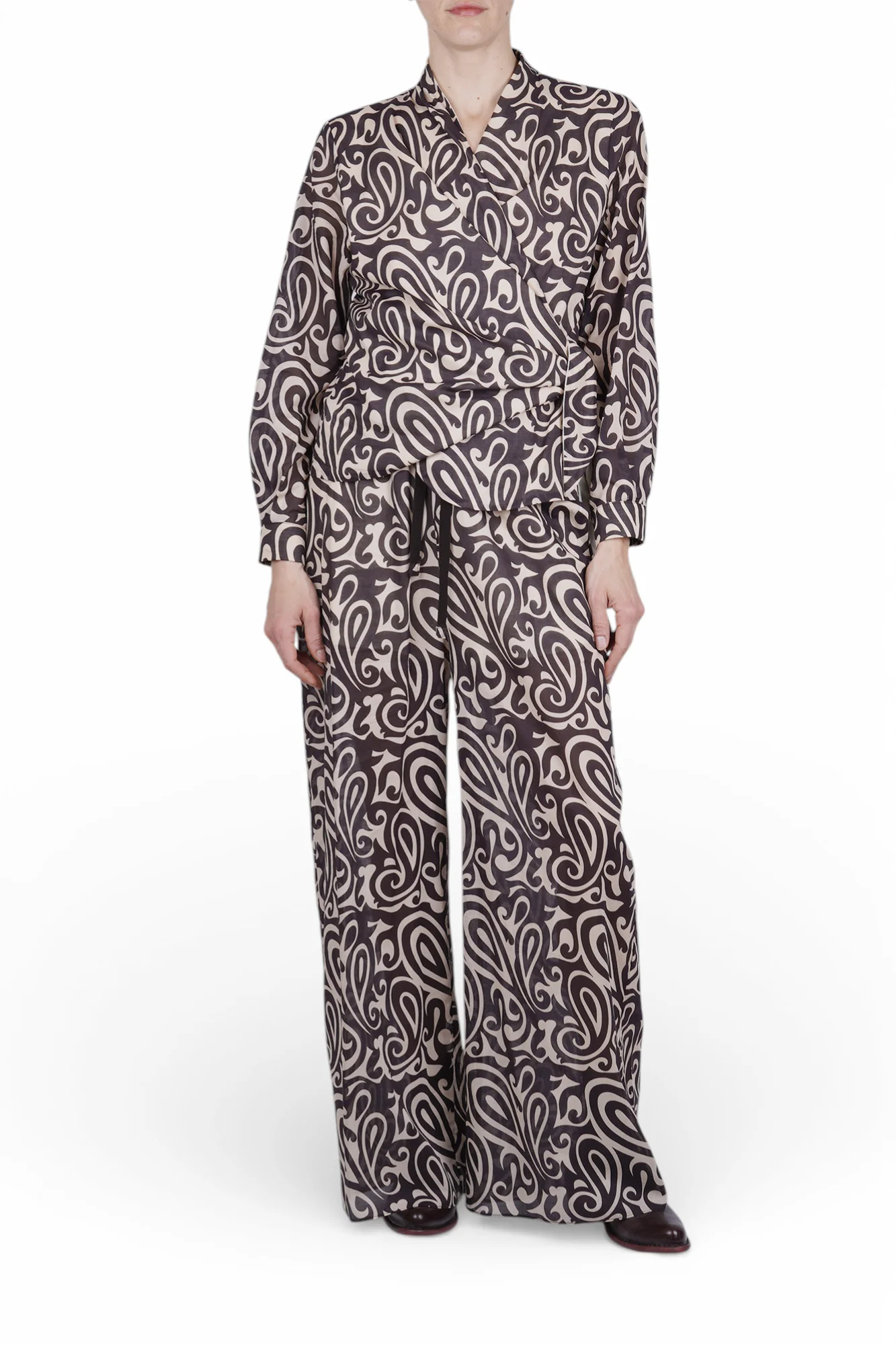 NIU - Pantalone - 470352 - Beige/Moro - Image 2