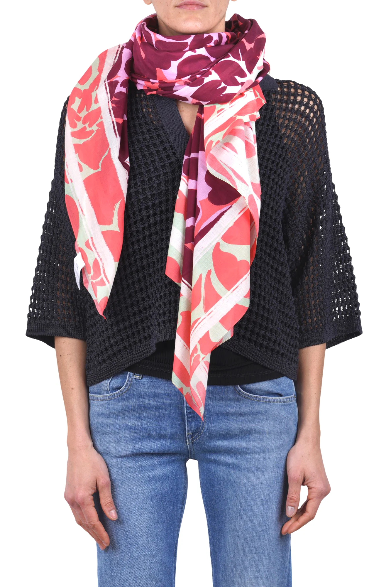 NIU - Sciarpa - 470382 - Rosa/Bordeaux - Image 3