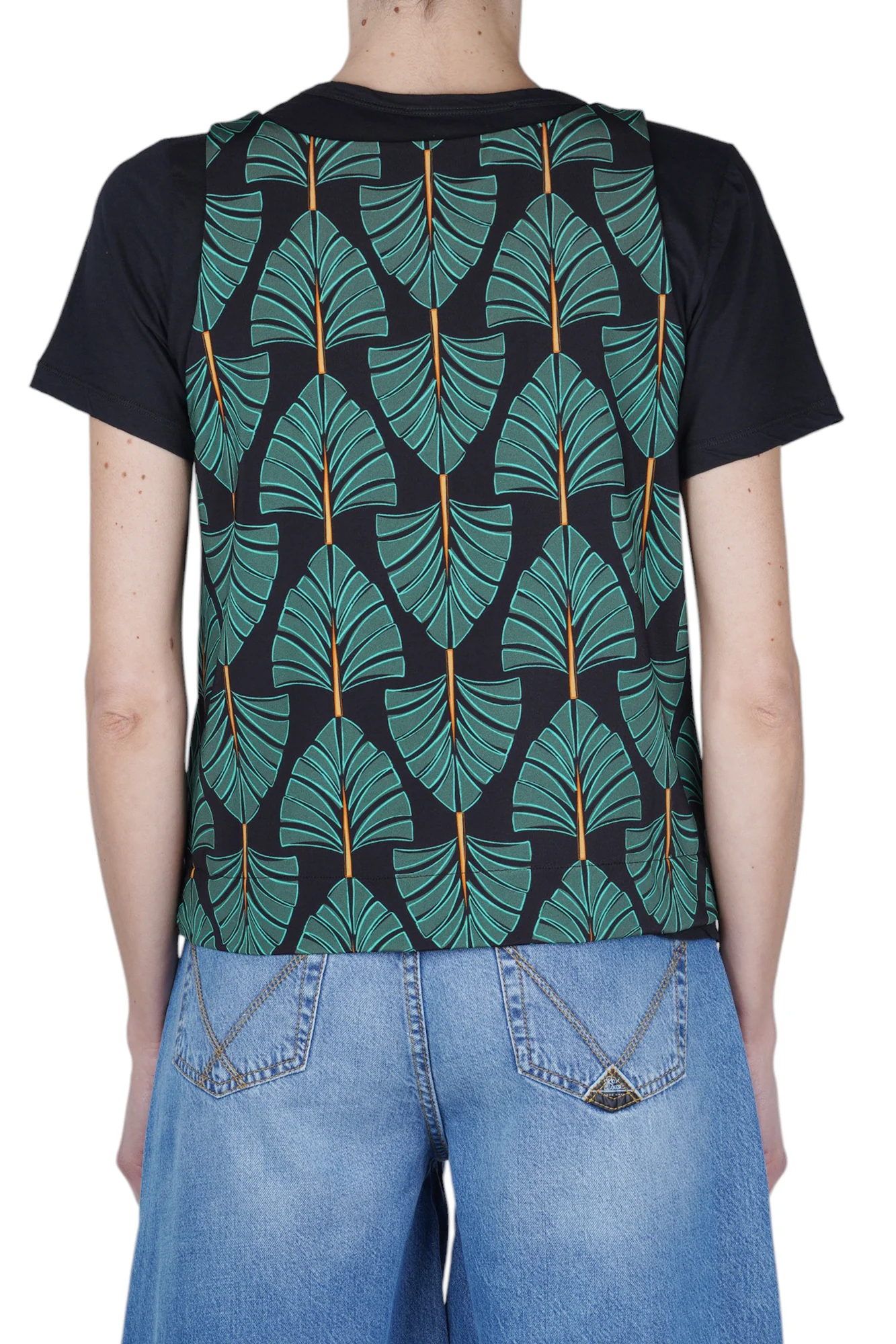 NIU - Top - 470367 - Verde/Nero - Image 5