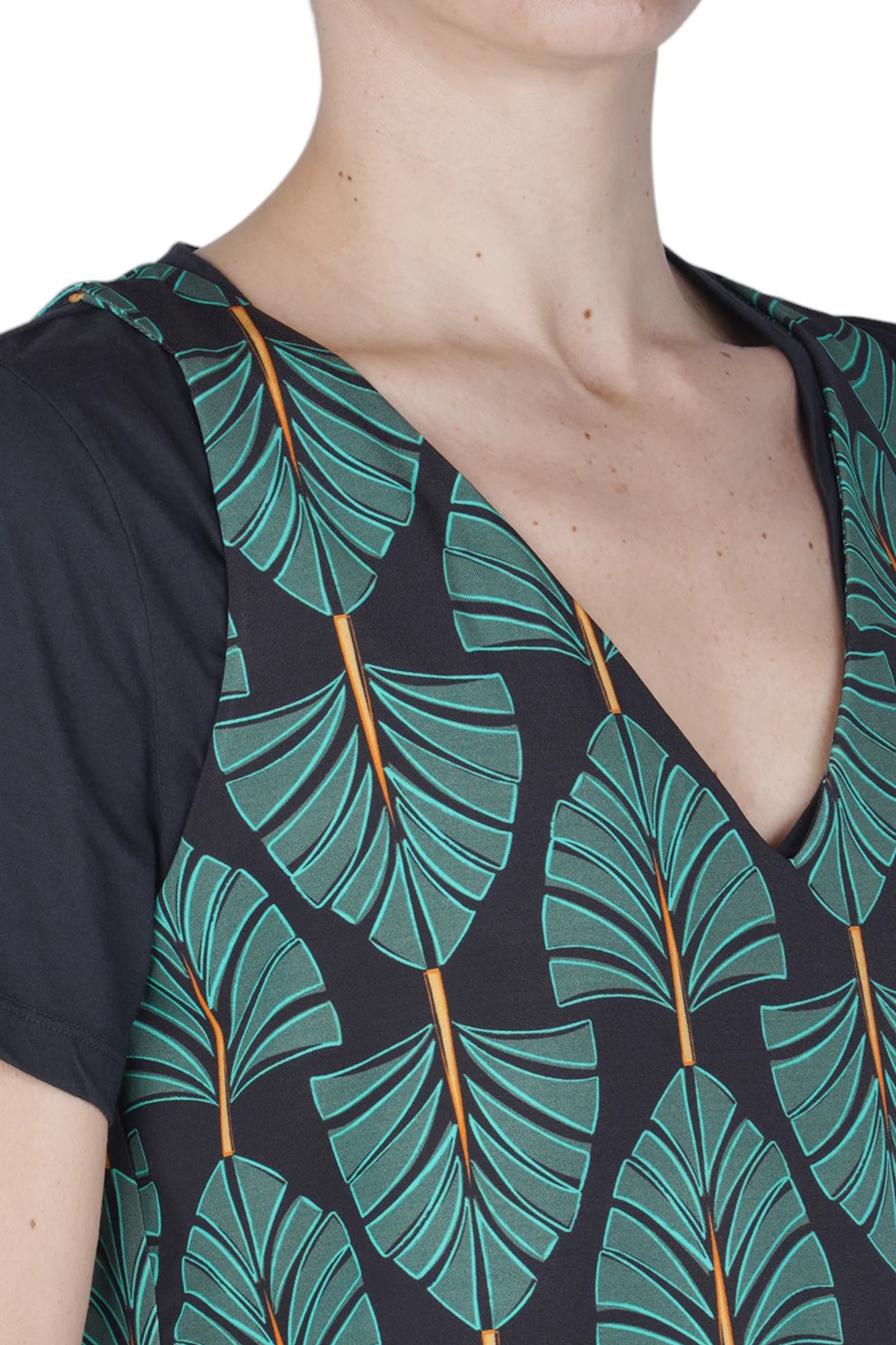 NIU - Top - 470367 - Verde/Nero - Image 6