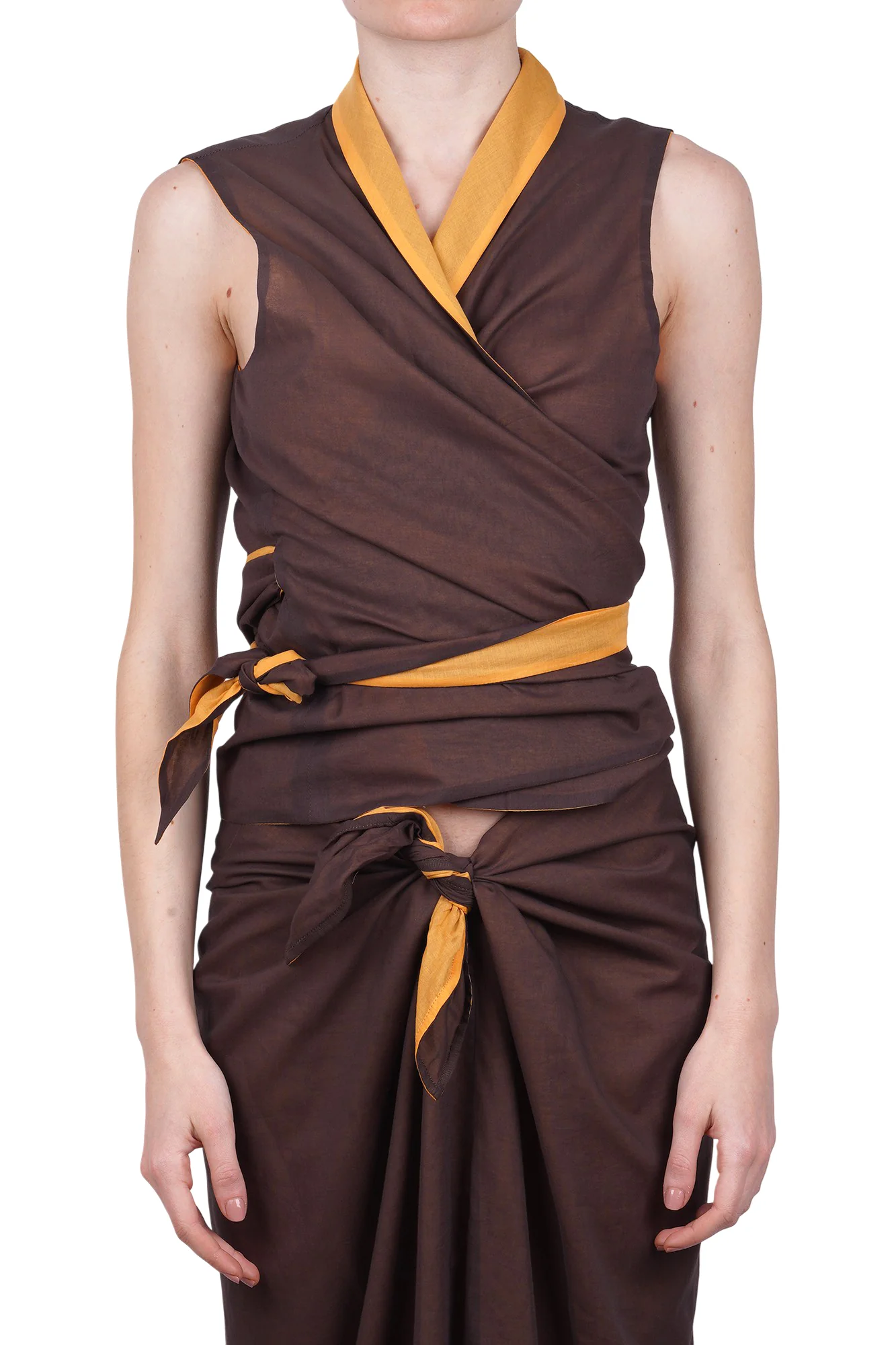 NIU - Top - 470377 - Cioccolato - Image 3