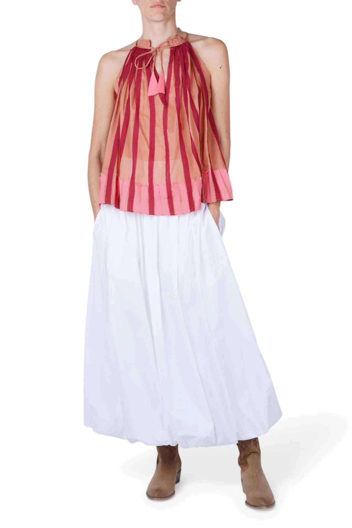 NIU - Top - 470378 - Rosa/Bordeaux - Image 2