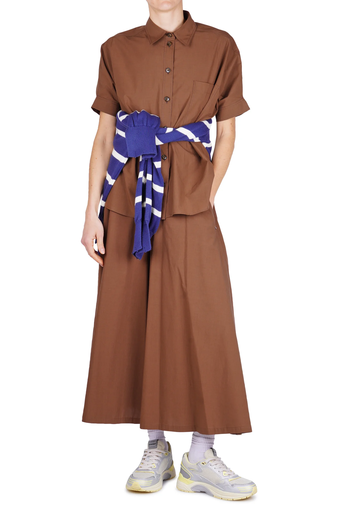 Ottod'ame - Camicia - 470717 - Cioccolato - Image 2