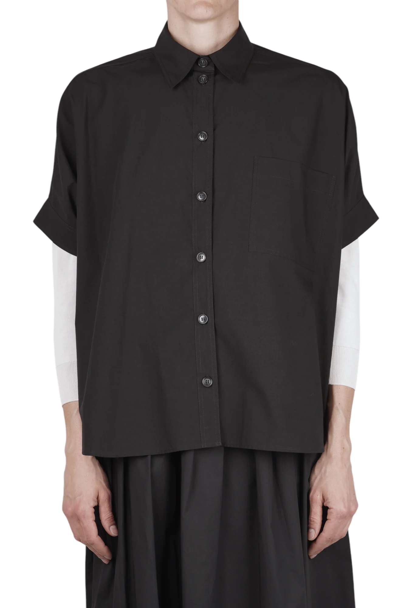 Ottod'ame - Camicia - 470717 - Nero - Image 3
