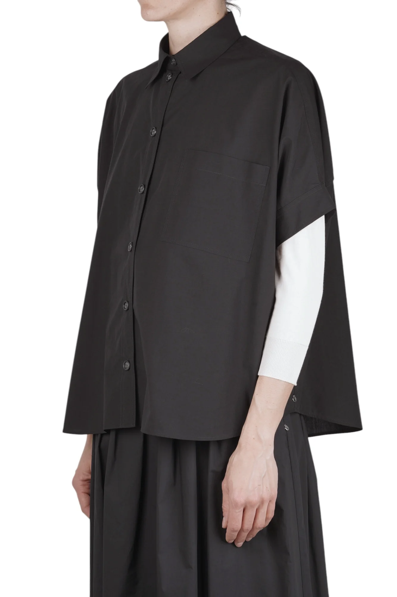 Ottod'ame - Camicia - 470717 - Nero - Image 4