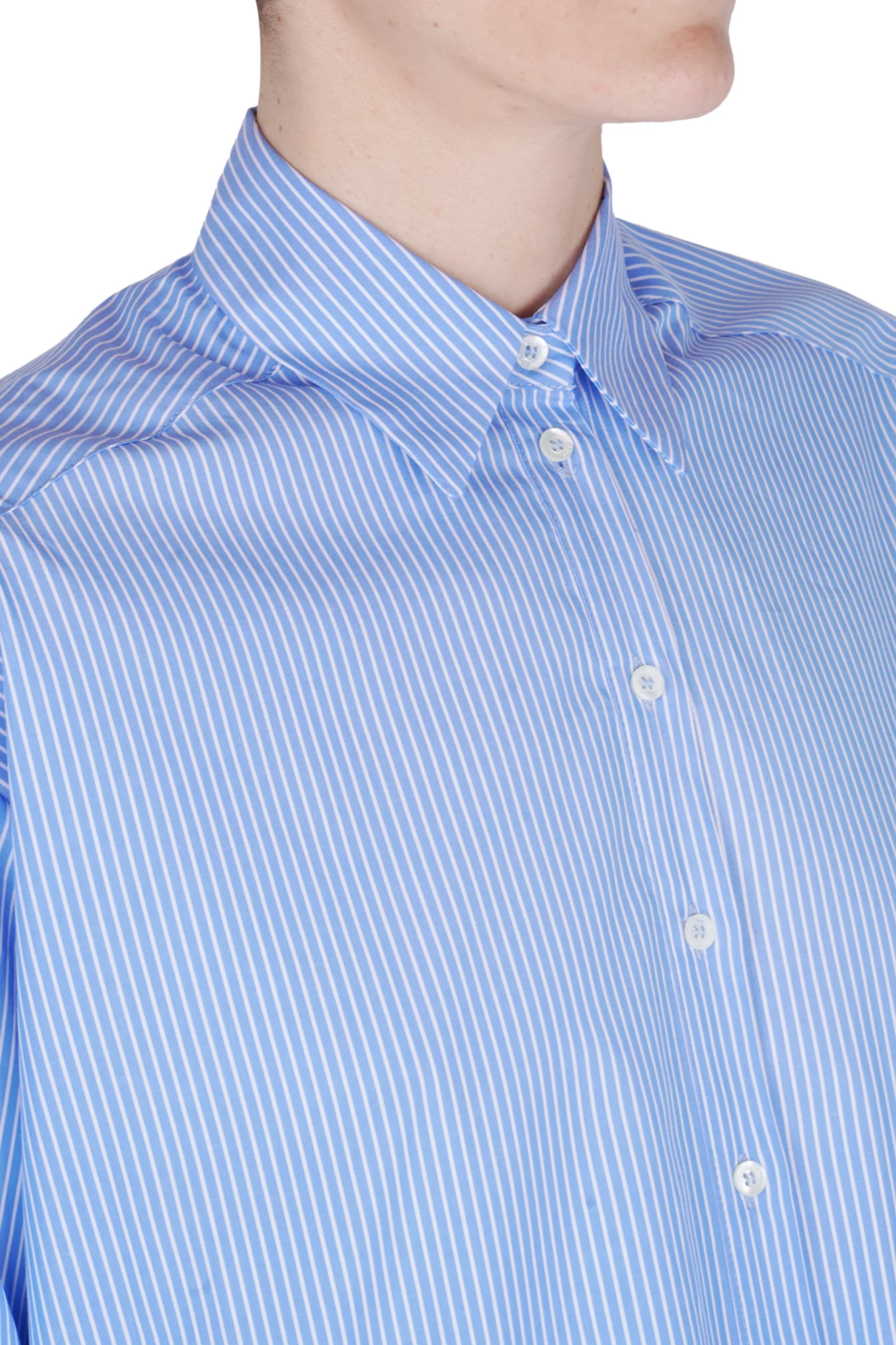 Ottod'ame - Camicia - 470729 - Azzurro/Bianco - Image 6