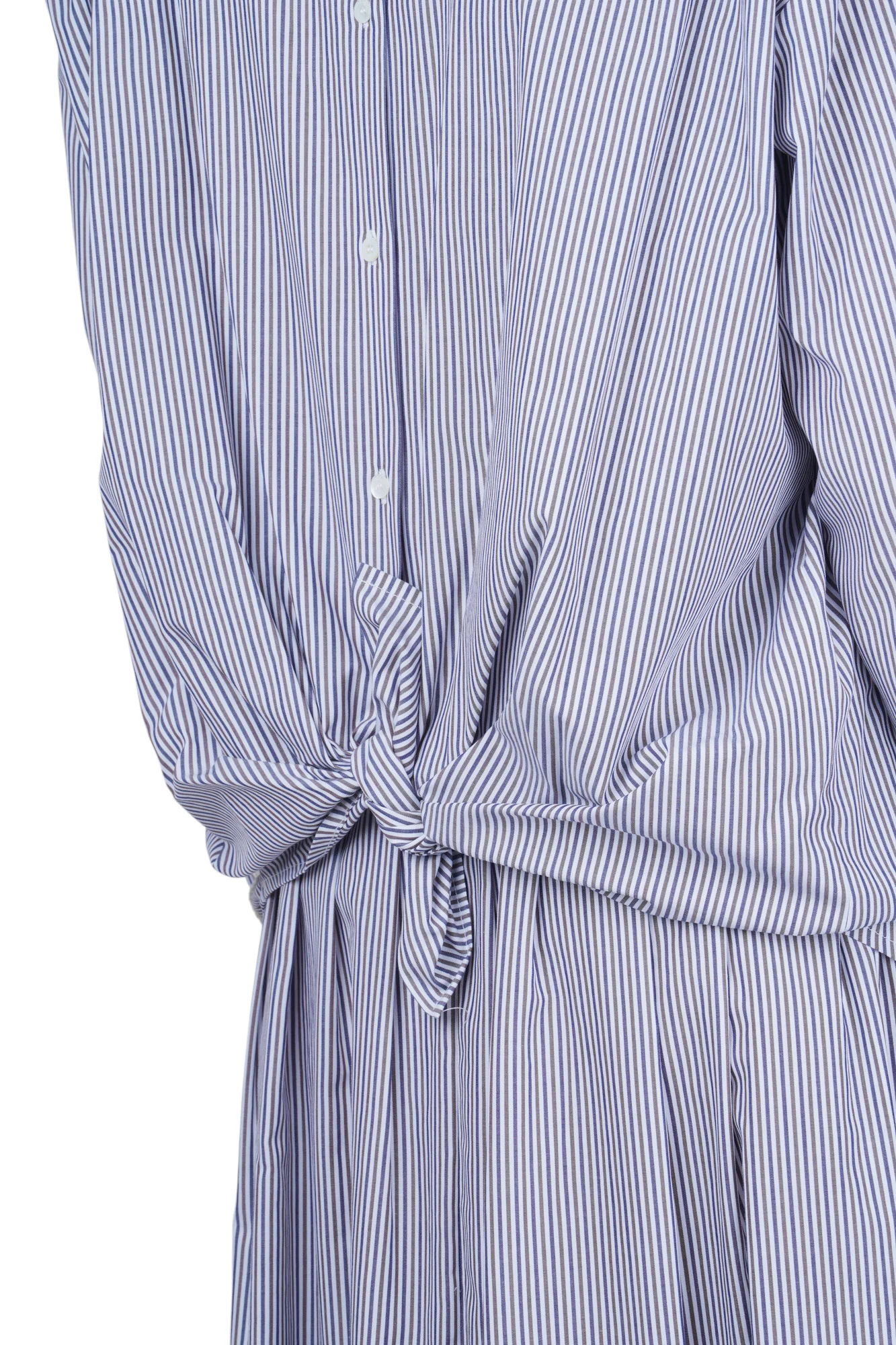 Ottod'ame - Camicia - 470738 - Blu/Marrone - Image 6