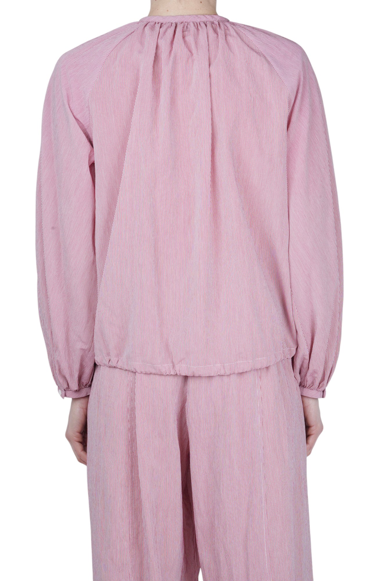 Ottod'ame - Camicia - 470745 - Bianco/Rosso - Image 5
