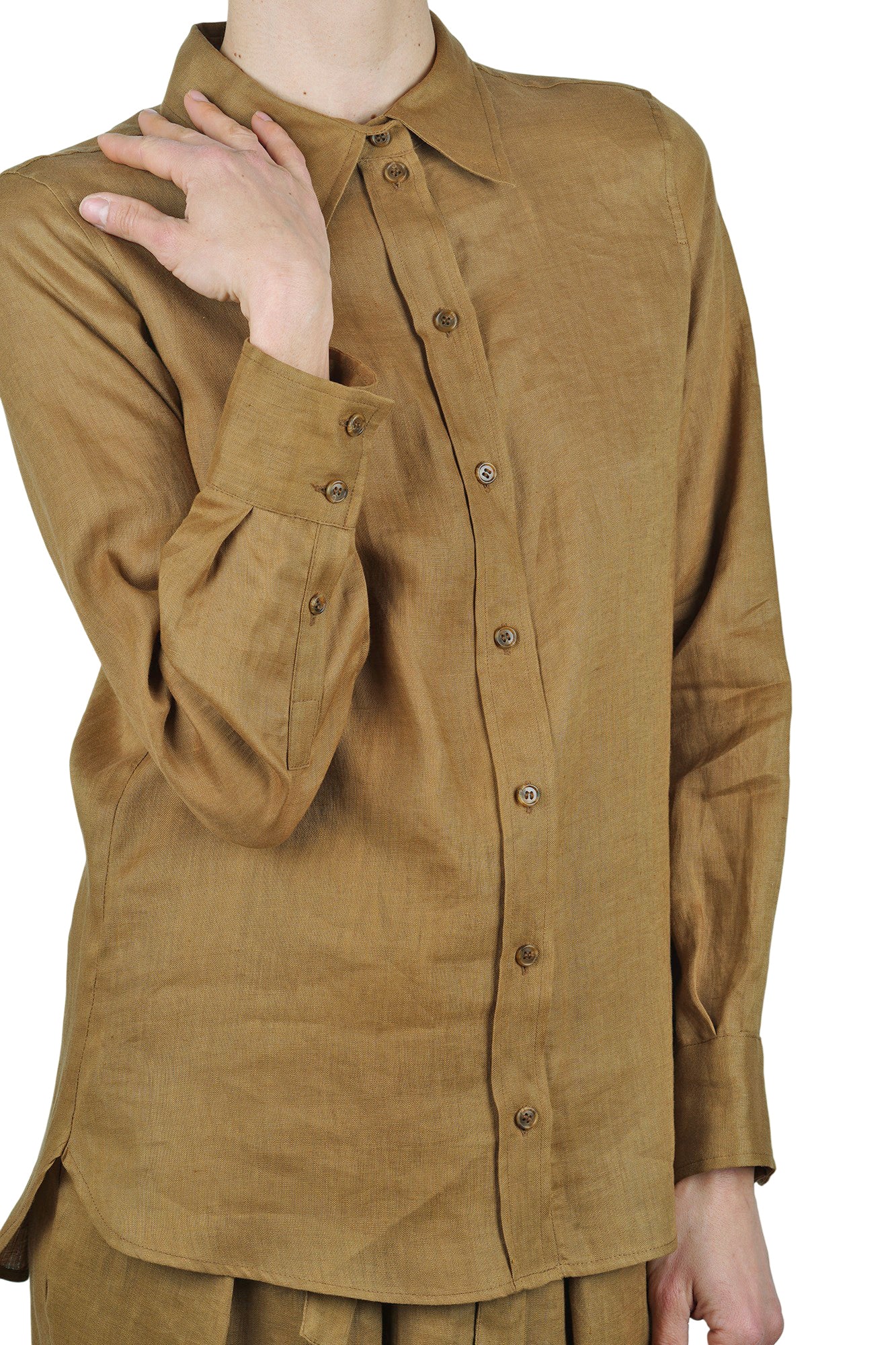 Ottod'ame - Camicia - 470749 - Oliva - Image 6