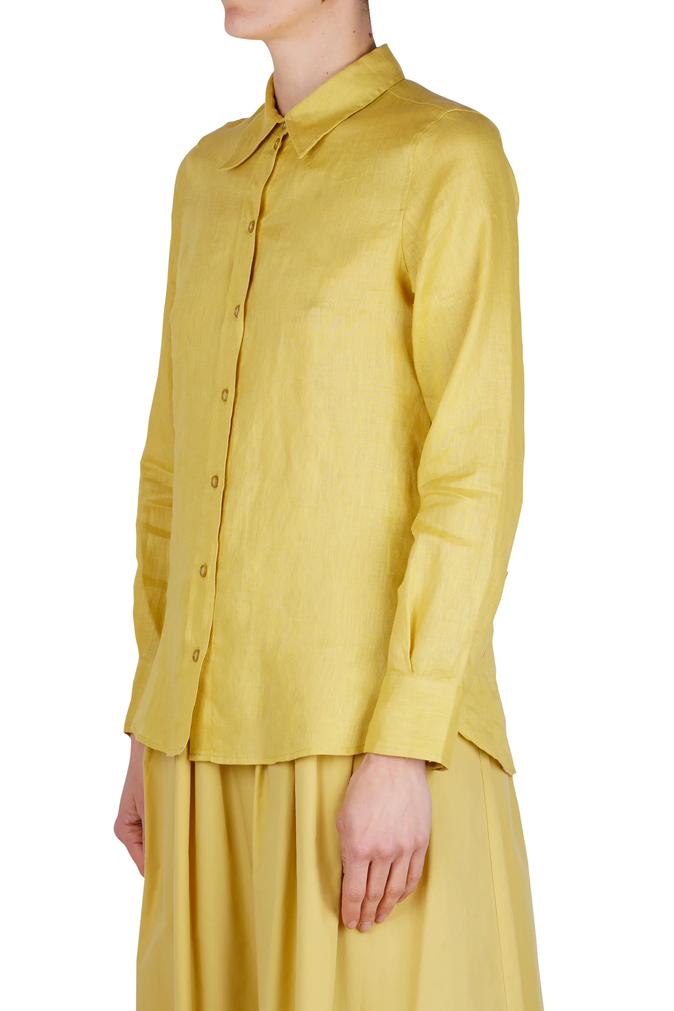 Ottod'ame - Camicia - 470749 - Senape - Image 4