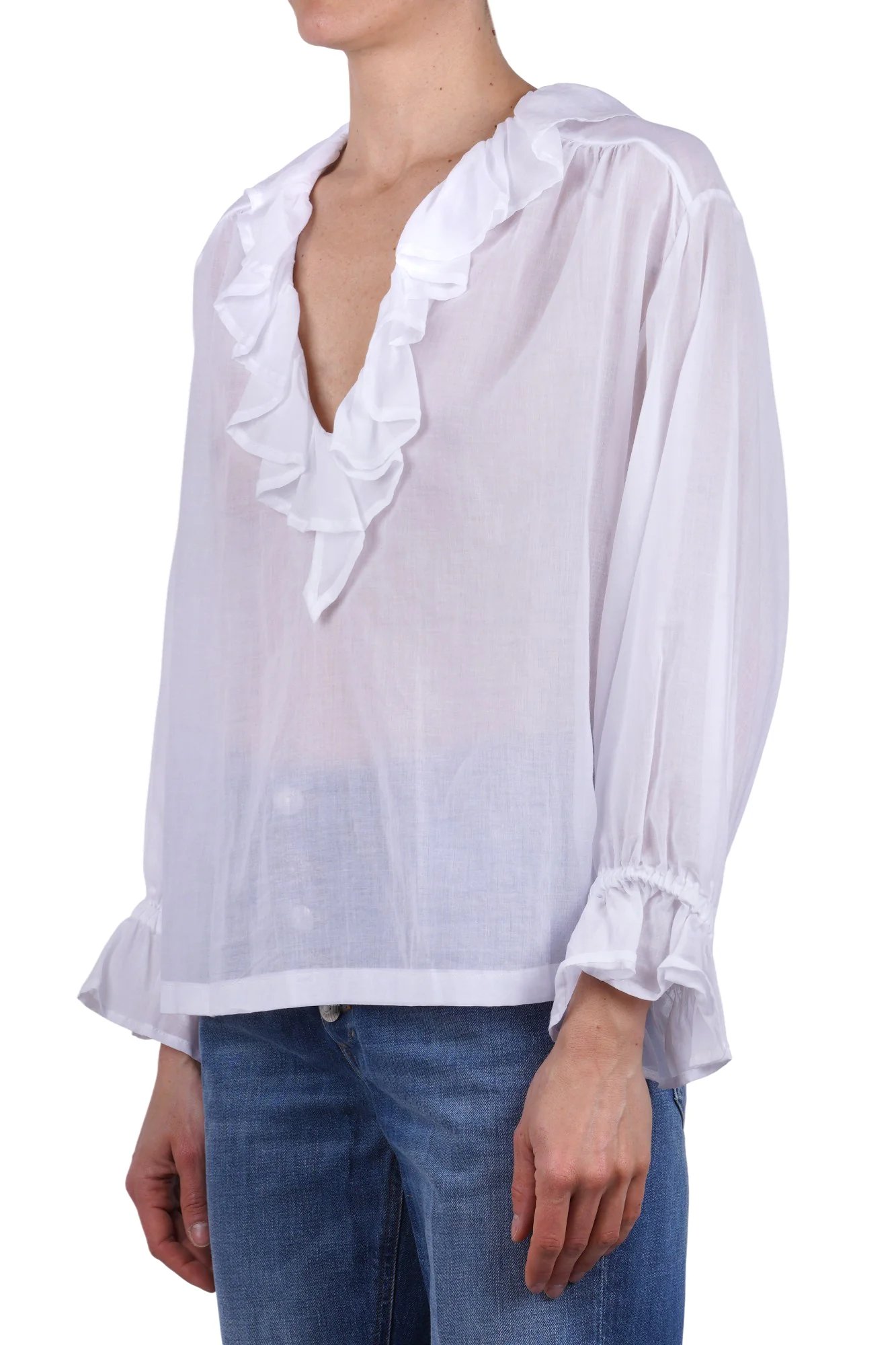 Ottod'ame - Camicia - 470750 - Bianco - Image 4