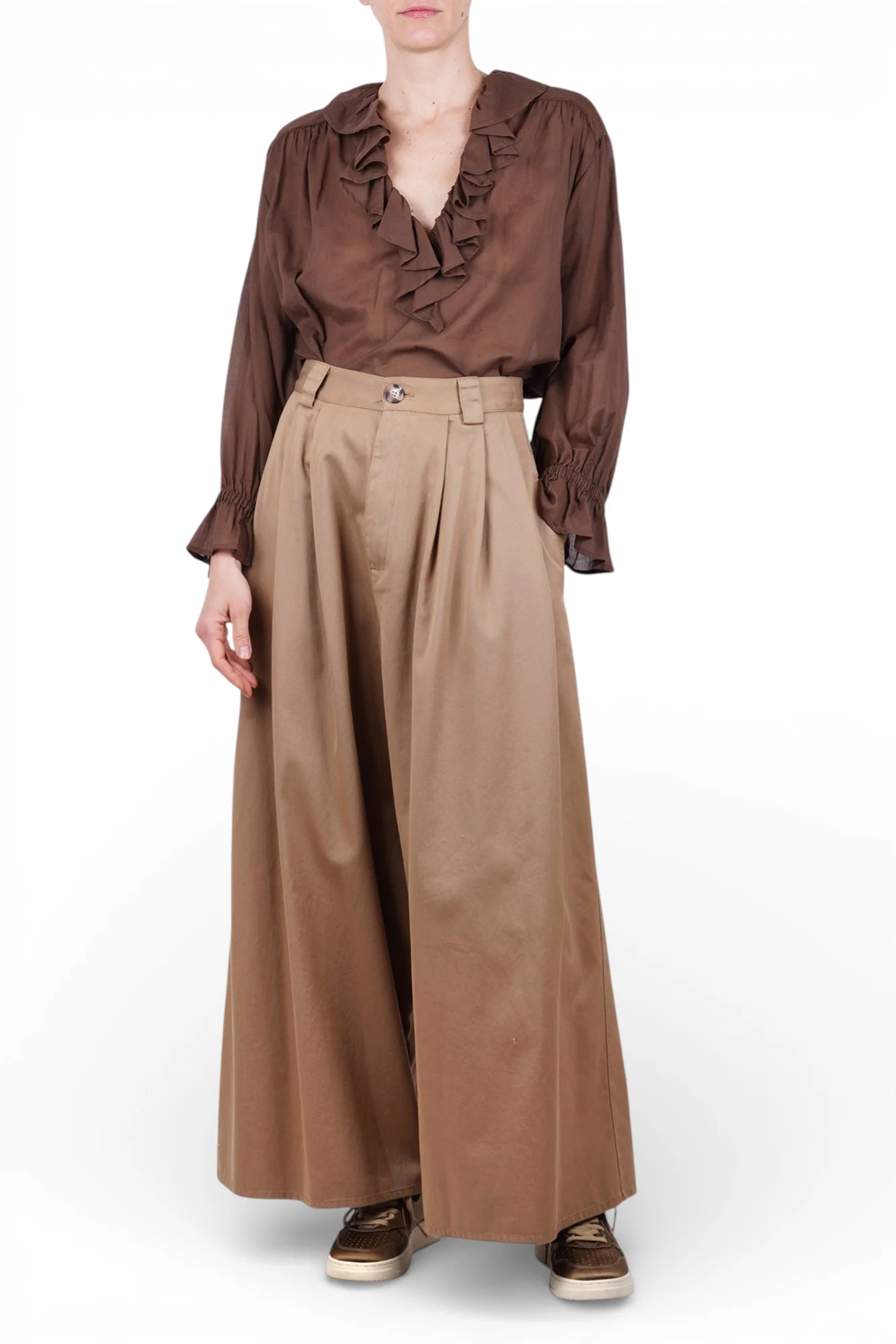 Ottod'ame - Camicia - 470750 - Cioccolato - Image 2
