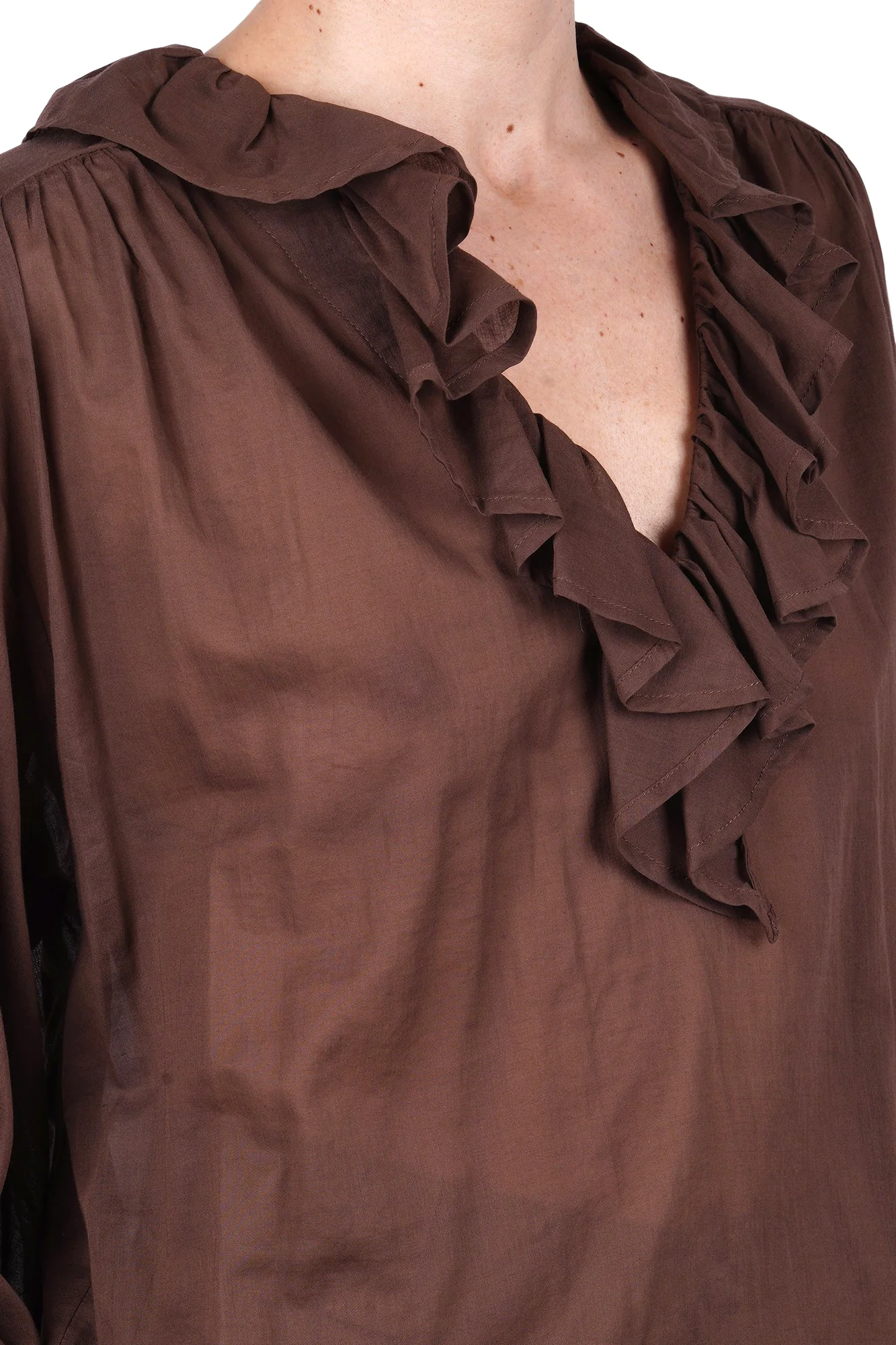 Ottod'ame - Camicia - 470750 - Cioccolato - Image 6