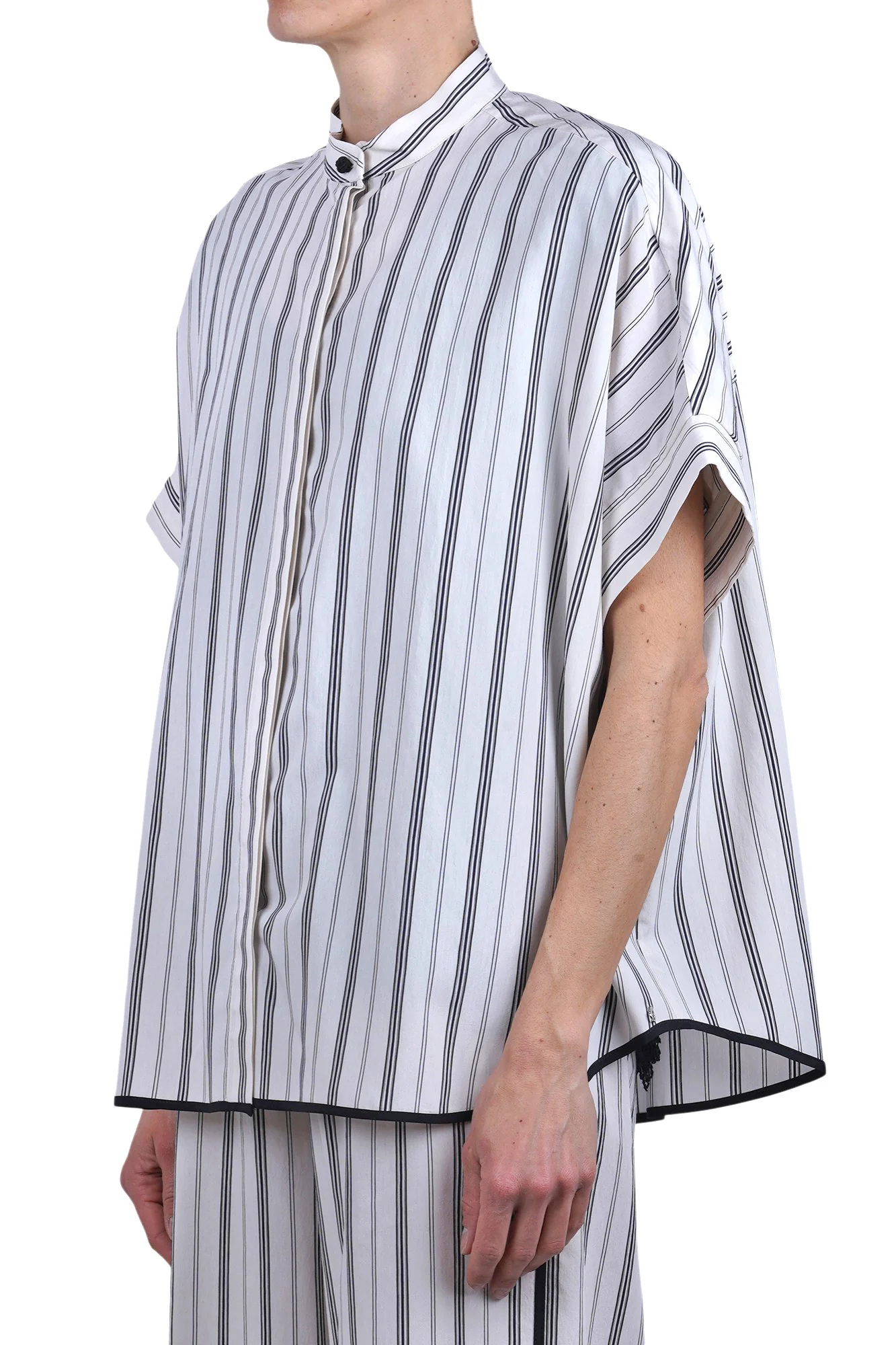 Ottod'ame - Camicia - 470767 - Latte/Nero - Image 4