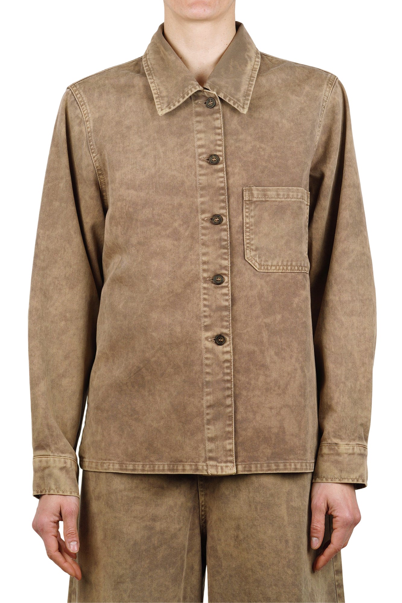 Ottod'ame - Camicia - 470783 - Terra - Image 3